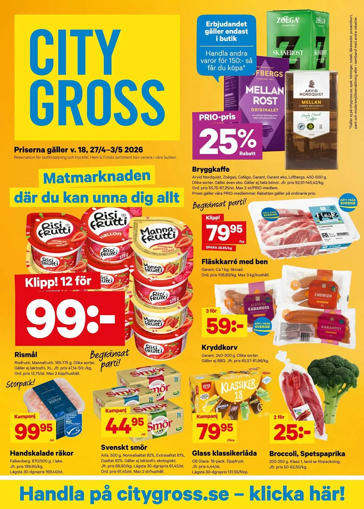 City Gross reklamblad - 1