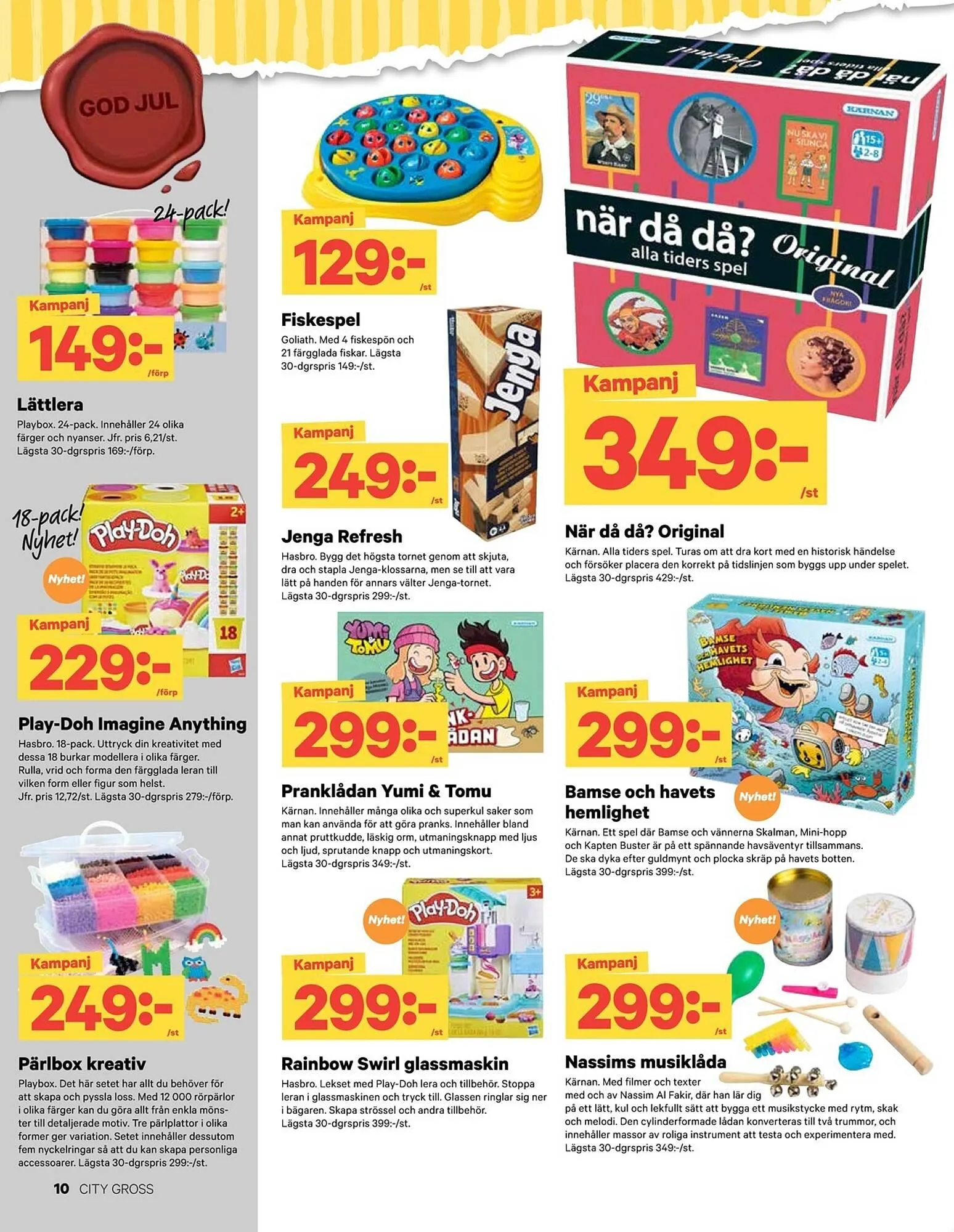 City Gross reklamblad från 1 december till 28 december 2025 - Reklamblad sidor 10