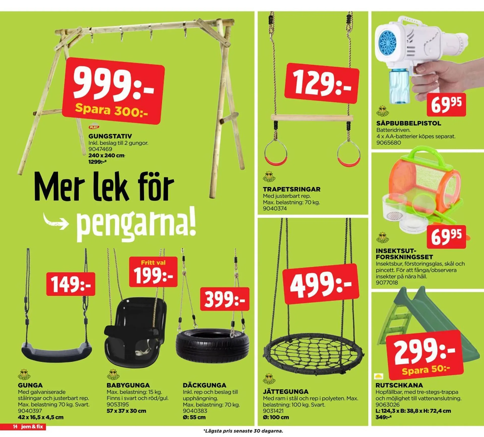 Jem&Fix reklamblad från 6 april till 20 april 2026 - Reklamblad sidor 14