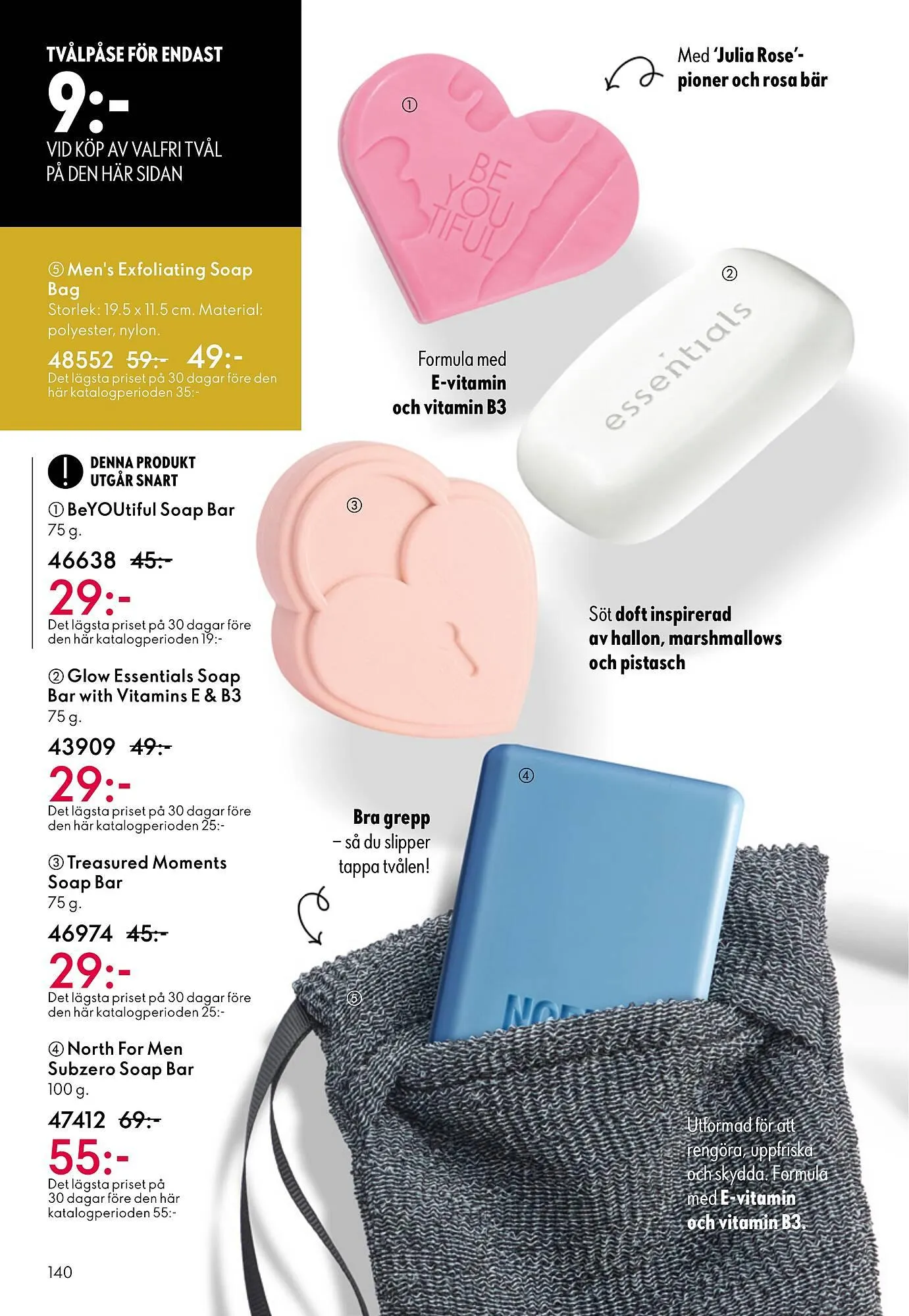 Oriflame reklamblad från 1 april till 30 april 2026 - Reklamblad sidor 140