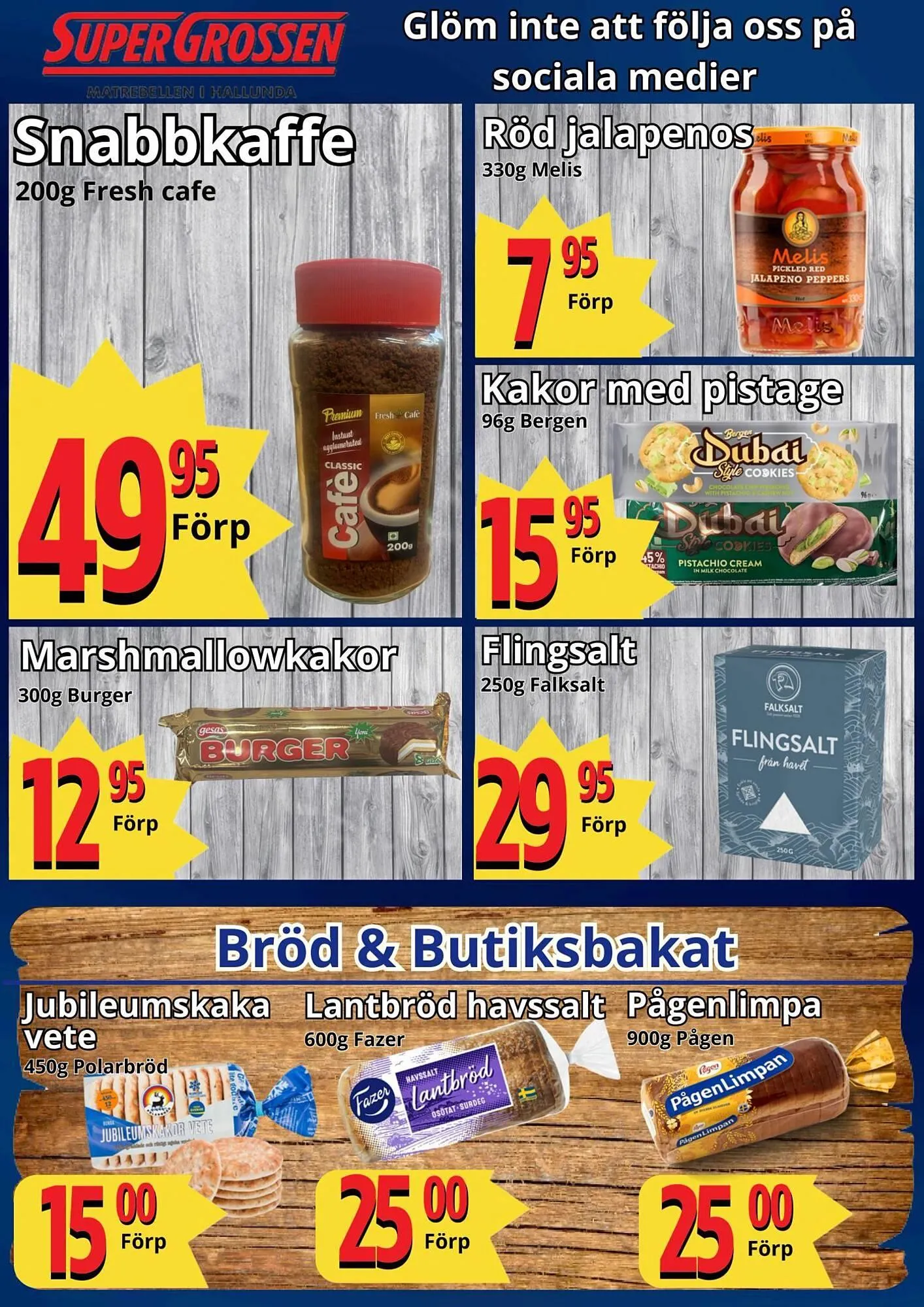 Supergrossen reklamblad från 3 november till 9 november 2025 - Reklamblad sidor 10