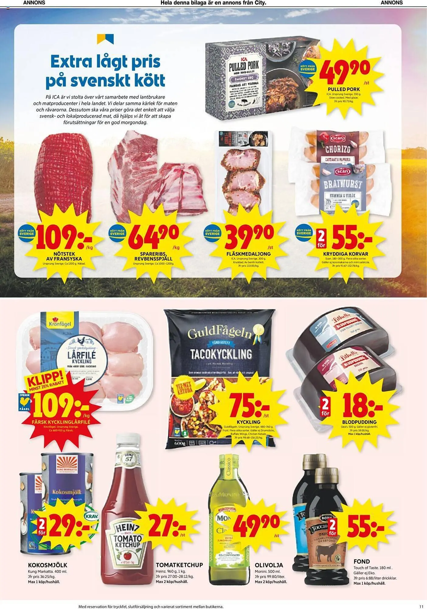 ICA Kvantum reklamblad från 18 september till 24 september 2023 - Reklamblad sidor 11