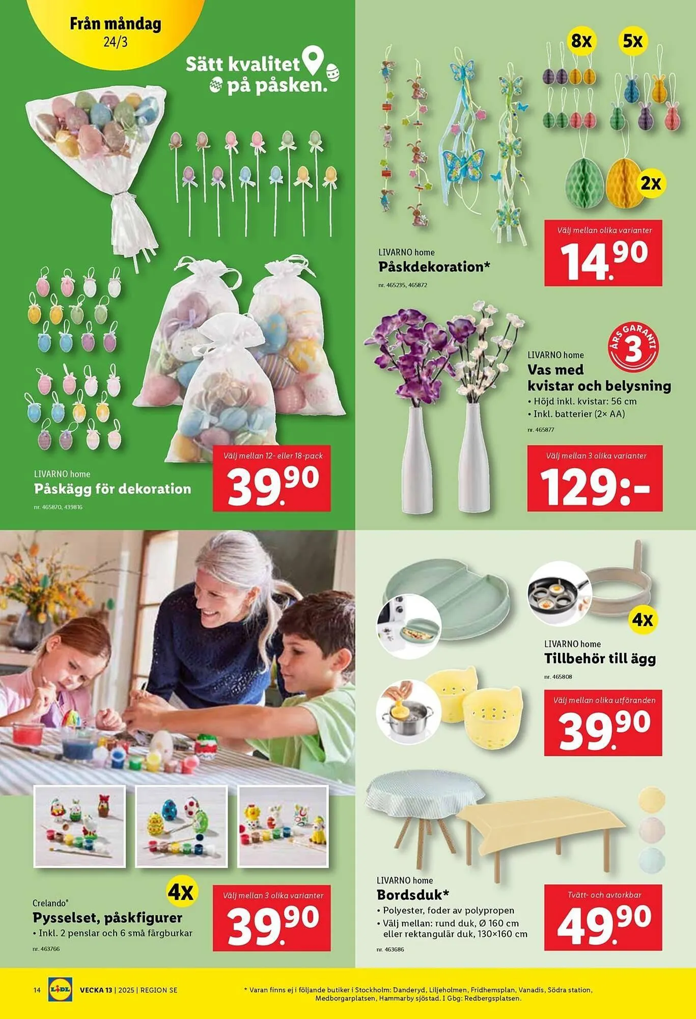 Lidl reklamblad från 24 mars till 30 mars 2025 - Reklamblad sidor 18