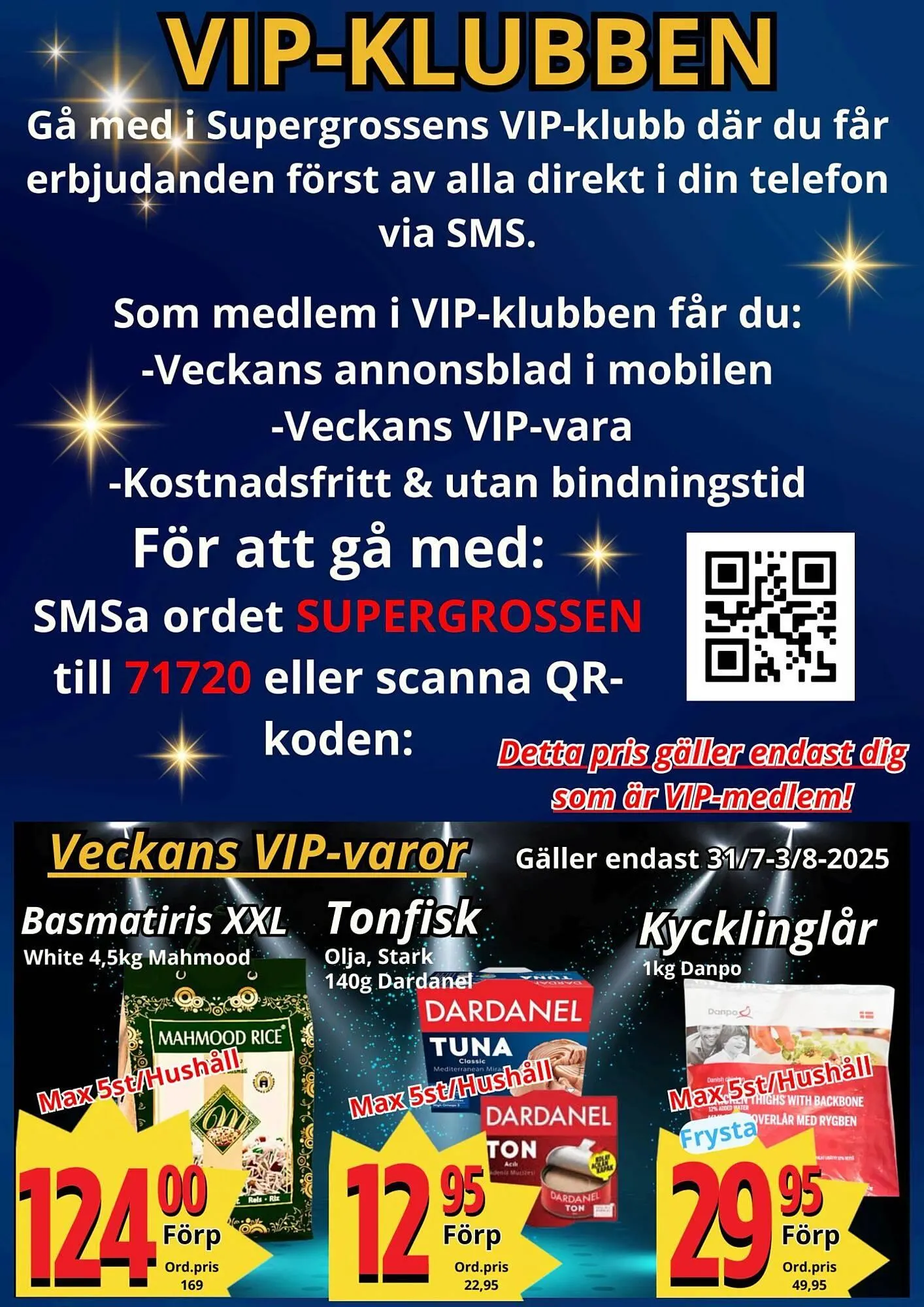 Supergrossen reklamblad från 28 juli till 3 augusti 2025 - Reklamblad sidor 14