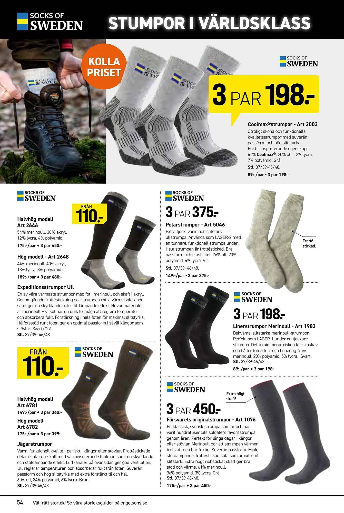 Engelsons reklamblad från 1 juli till 31 juli 2025 - Reklamblad sidor 54