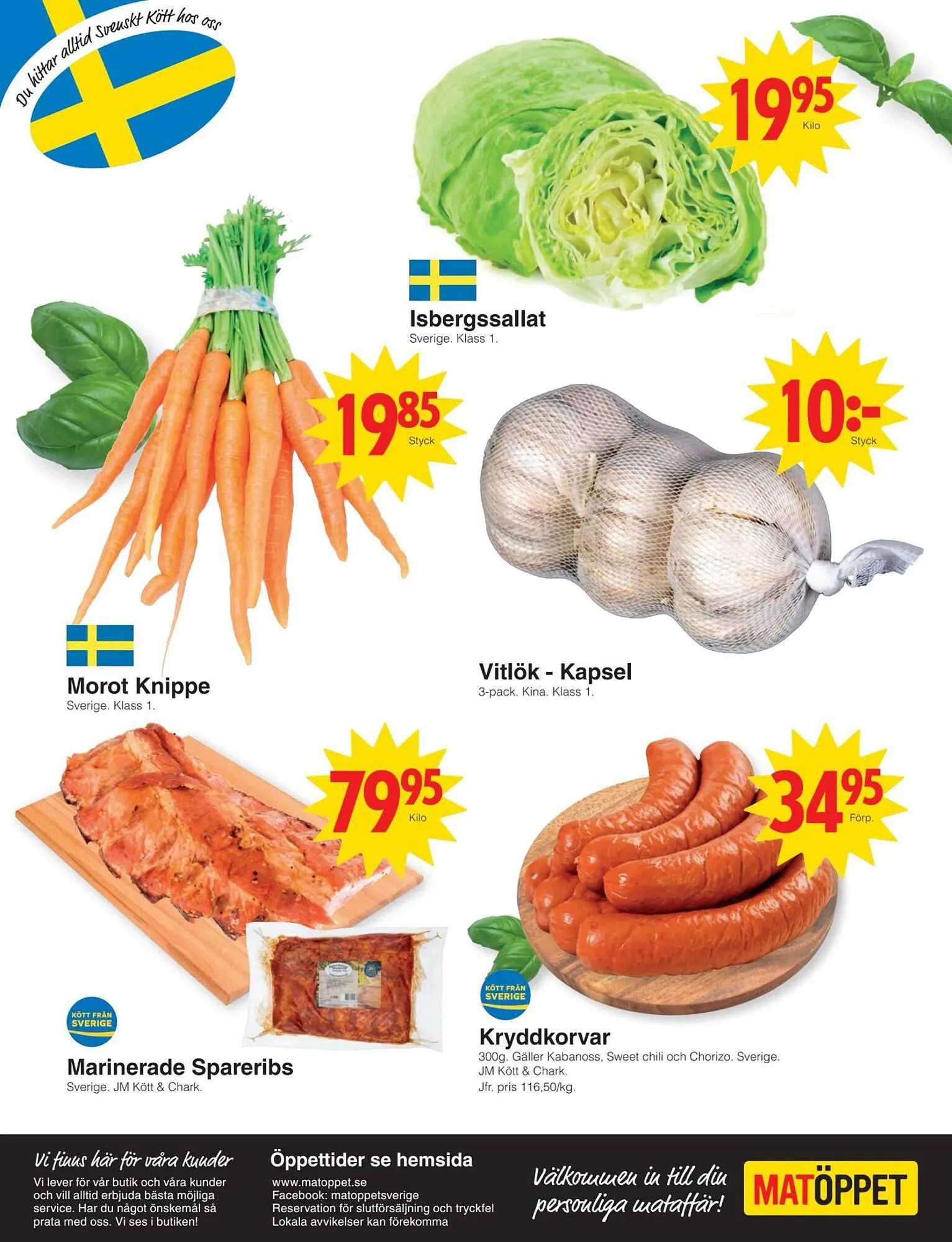 Matöppet reklamblad från 14 juli till 20 juli 2025 - Reklamblad sidor 4