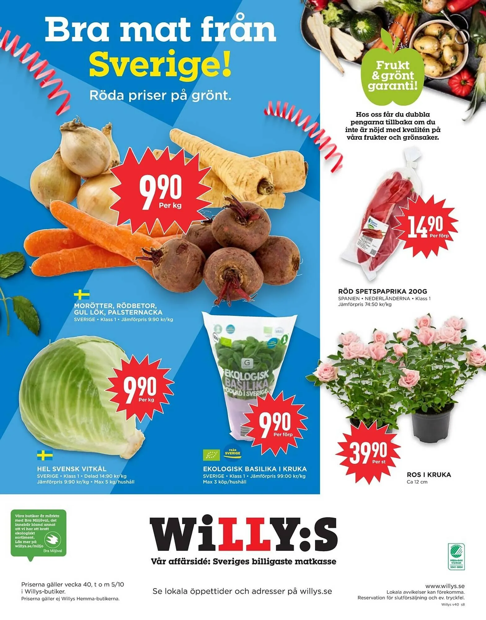 Willys reklamblad från 29 september till 5 oktober 2025 - Reklamblad sidor 8