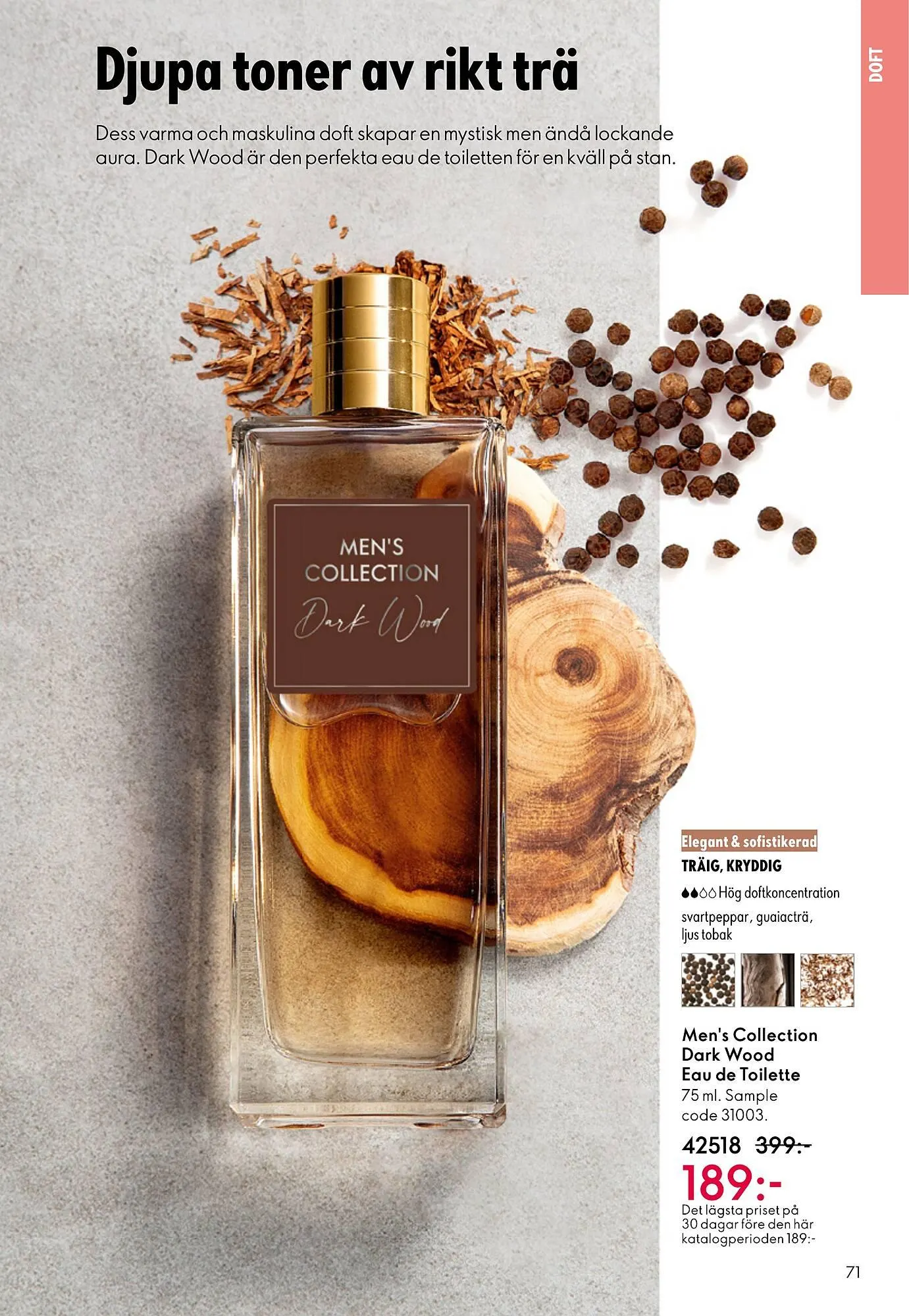 Oriflame reklamblad från 29 oktober till 18 november 2025 - Reklamblad sidor 71