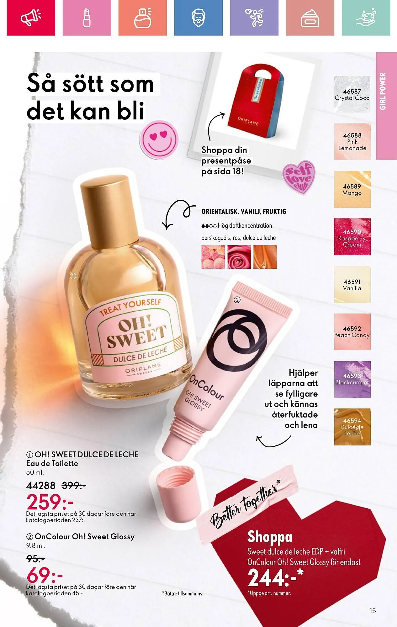Oriflame reklamblad från 26 januari till 15 februari 2025 - Reklamblad sidor 15