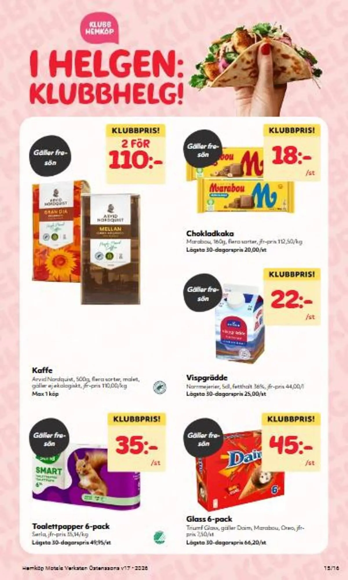 Östenssons reklamblad från 20 april till 26 april 2026 - Reklamblad sidor 15