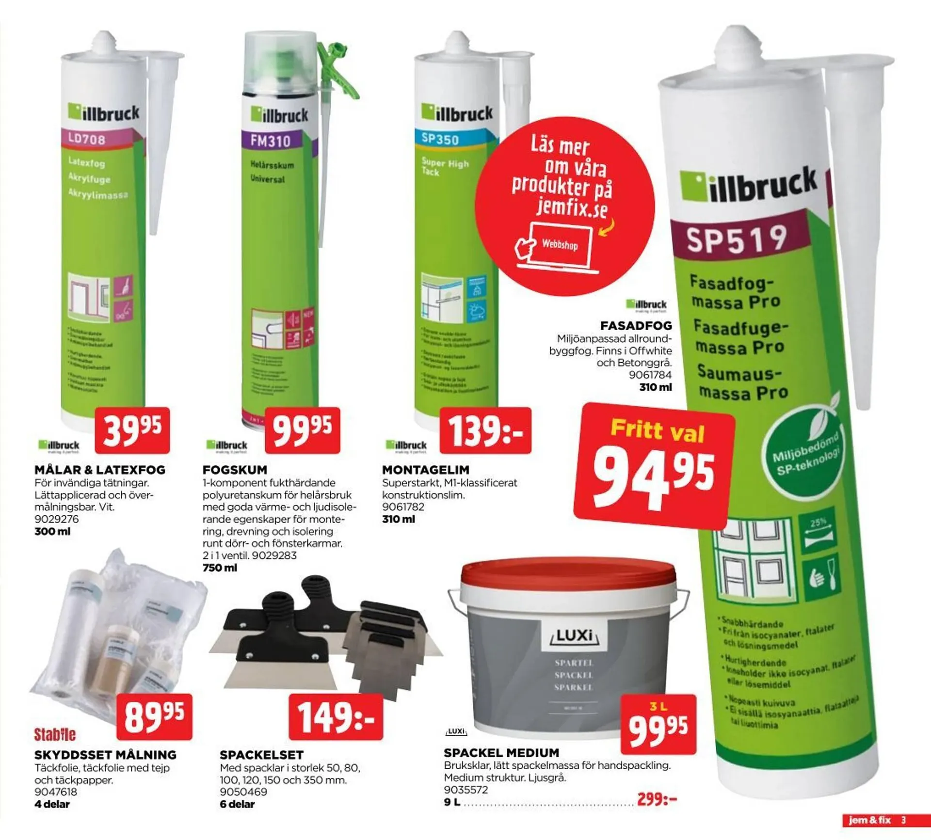 Jem&Fix reklamblad från 10 mars till 23 mars 2025 - Reklamblad sidor 3