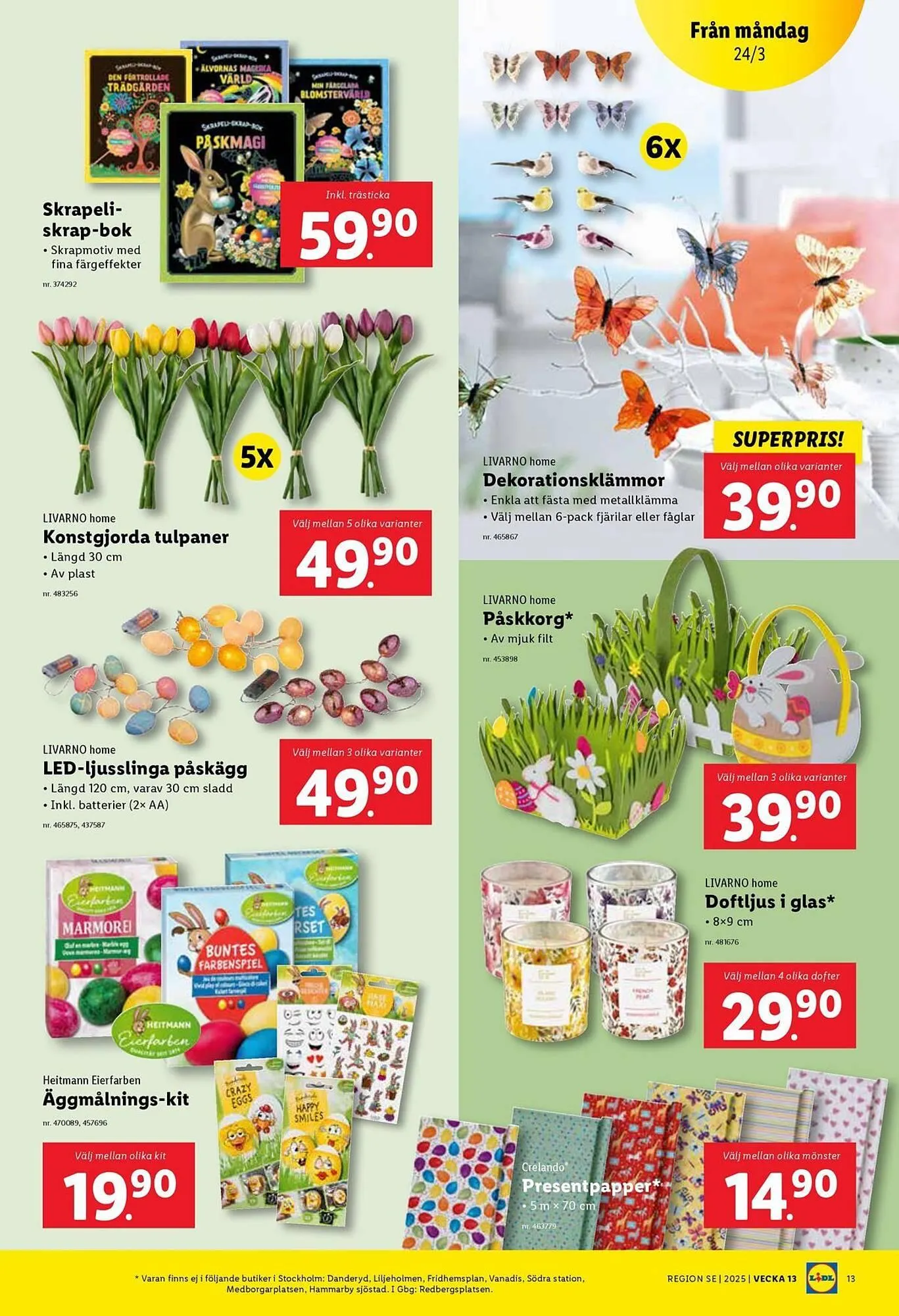 Lidl reklamblad från 24 mars till 30 mars 2025 - Reklamblad sidor 17