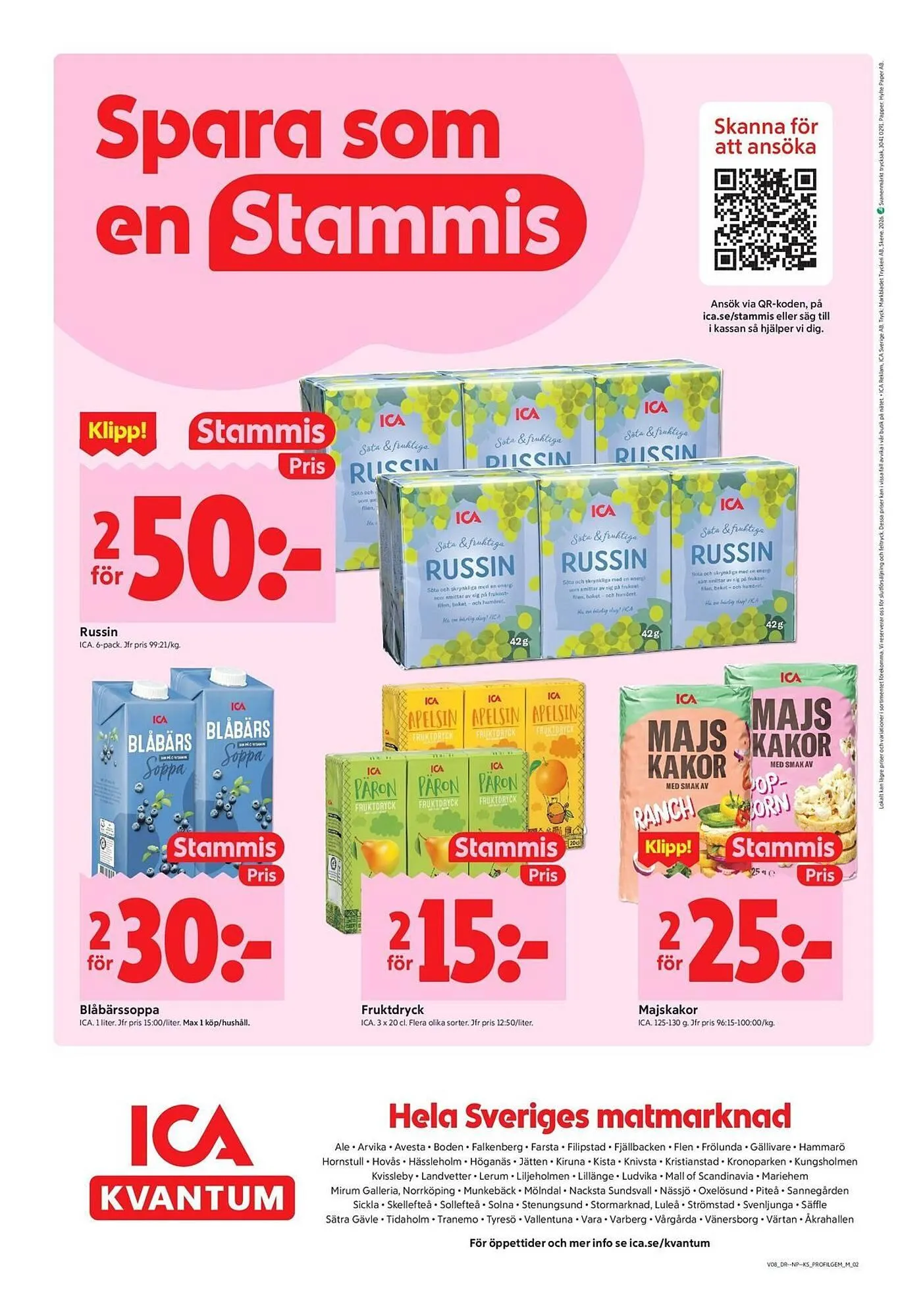 ICA Kvantum reklamblad från 16 februari till 22 februari 2026 - Reklamblad sidor 10