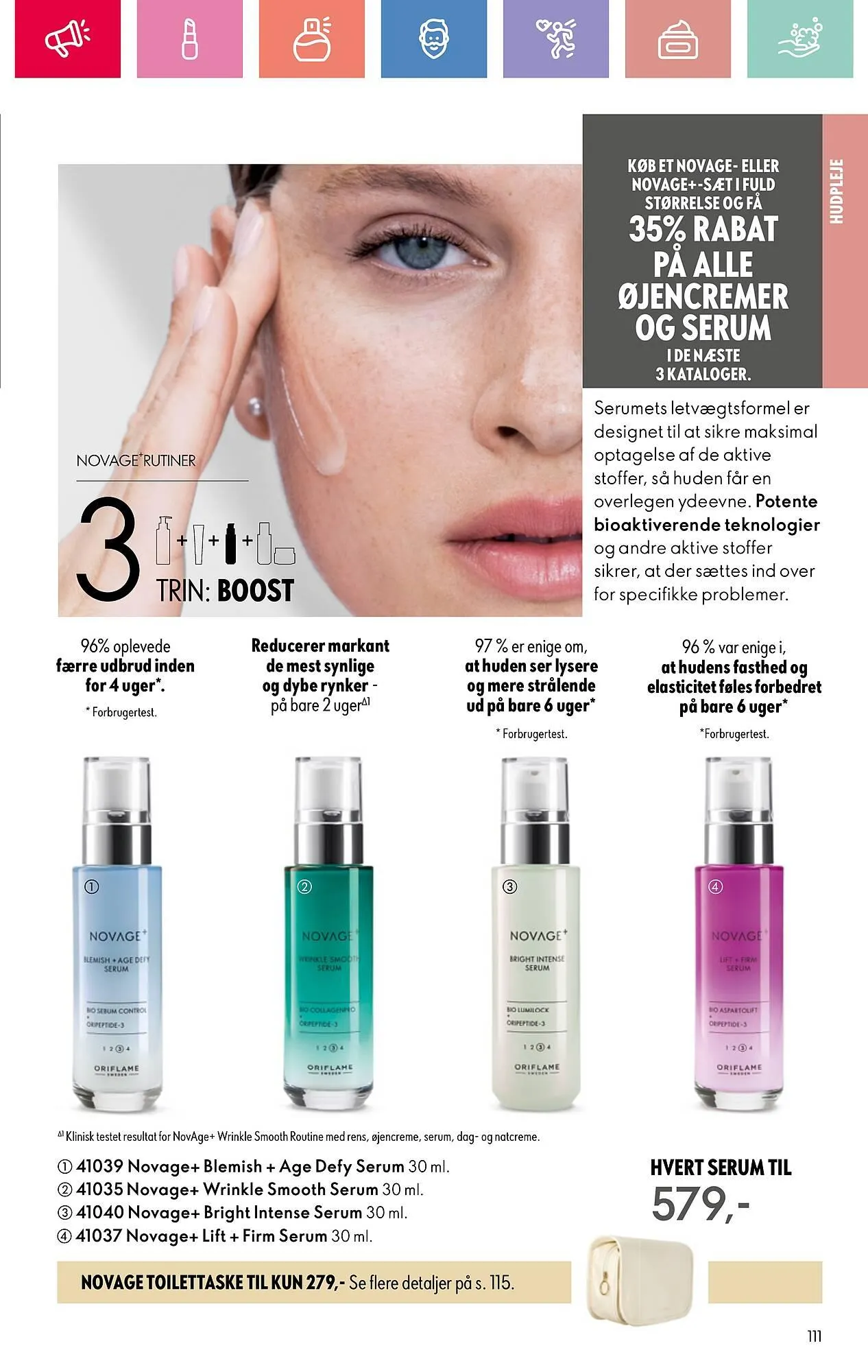 Oriflame reklamblad från 30 mars till 19 april 2025 - Reklamblad sidor 111