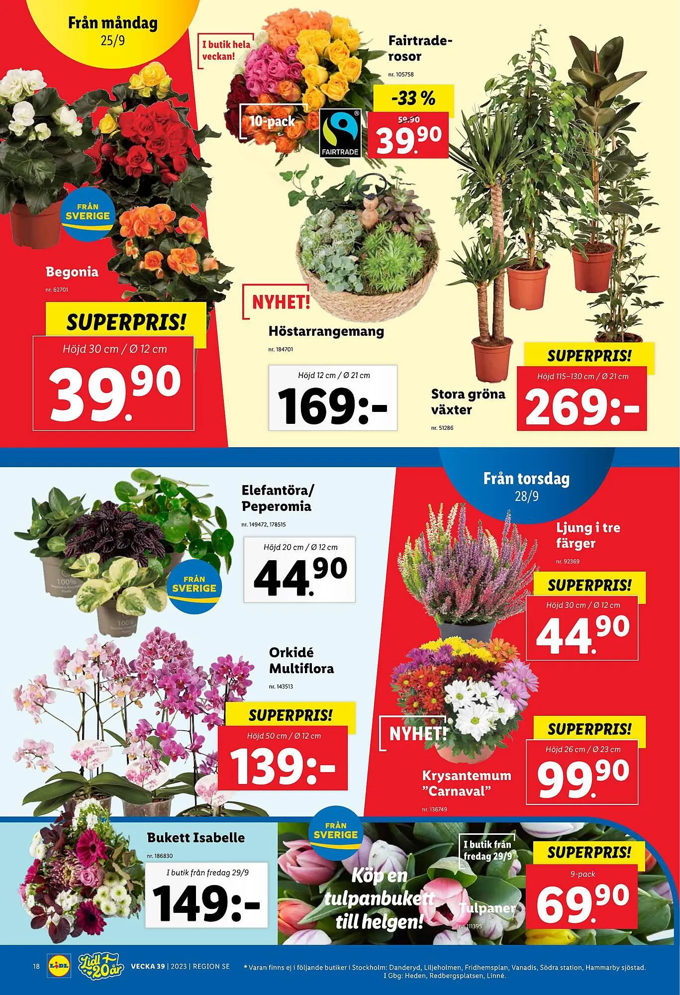 Lidl reklamblad från 25 september till 1 oktober 2023 - Reklamblad sidor 22