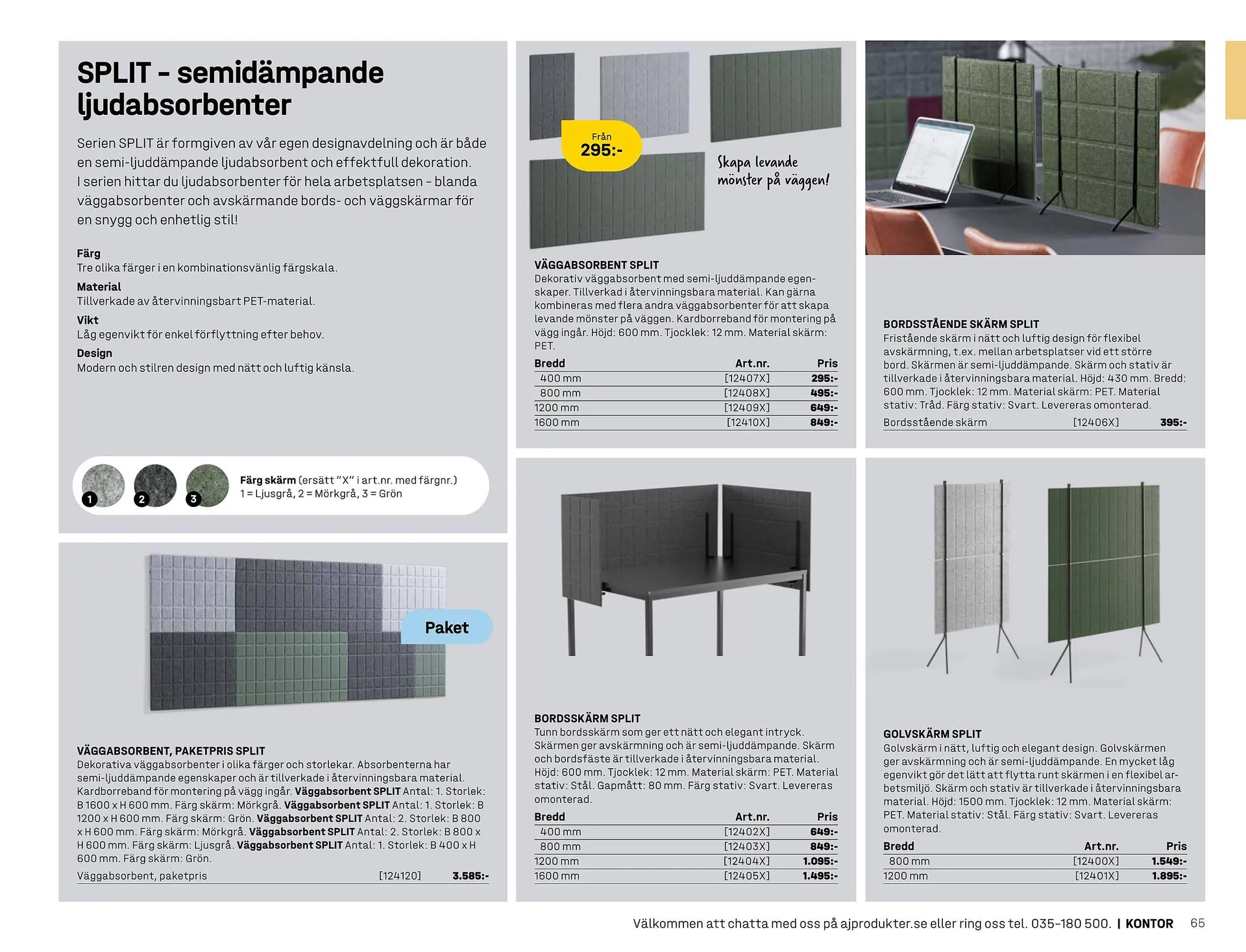 AJ Produkter reklamblad från 1 januari till 31 december 2025 - Reklamblad sidor 65