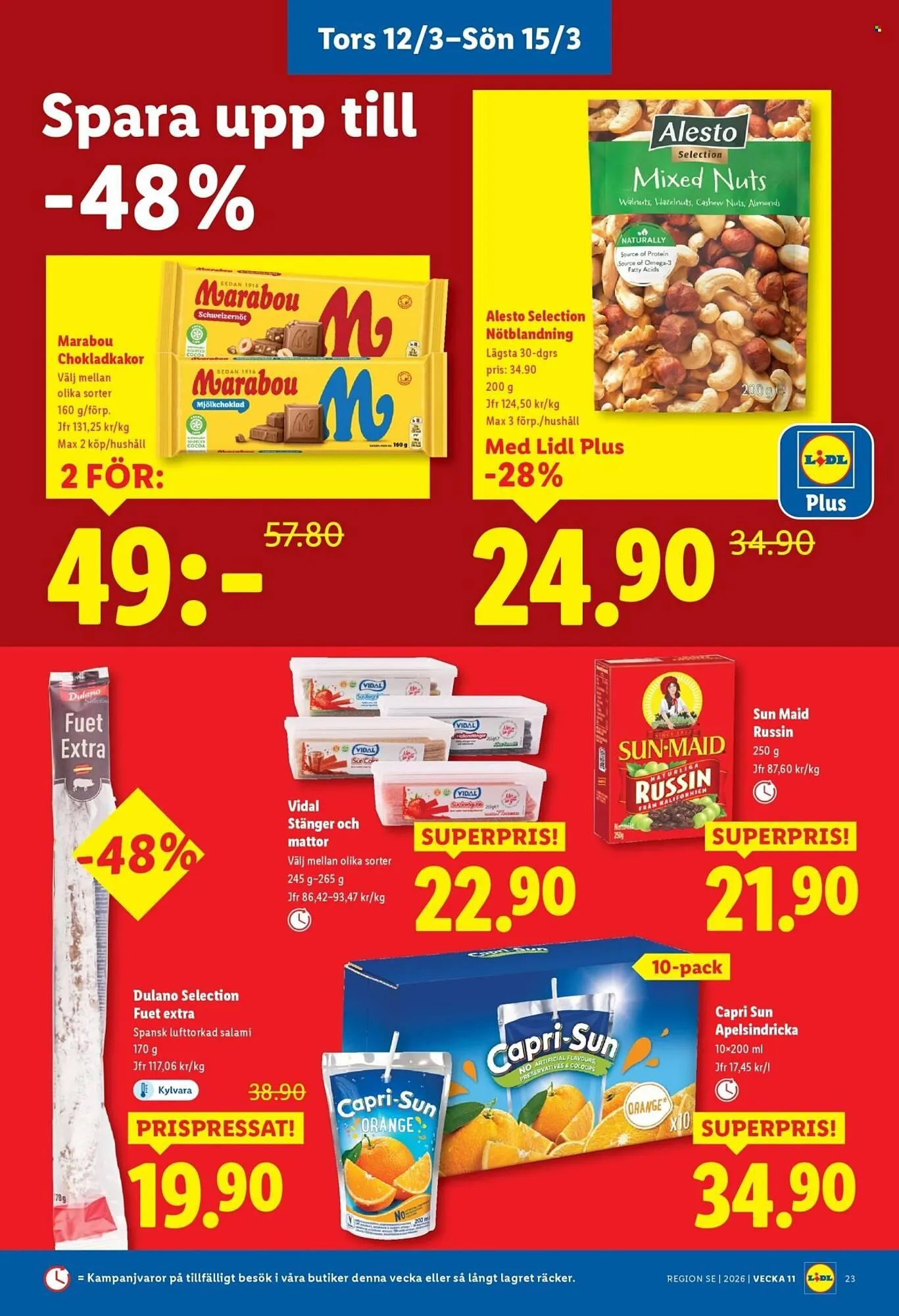 Lidl reklamblad från 9 mars till 15 mars 2026 - Reklamblad sidor 27