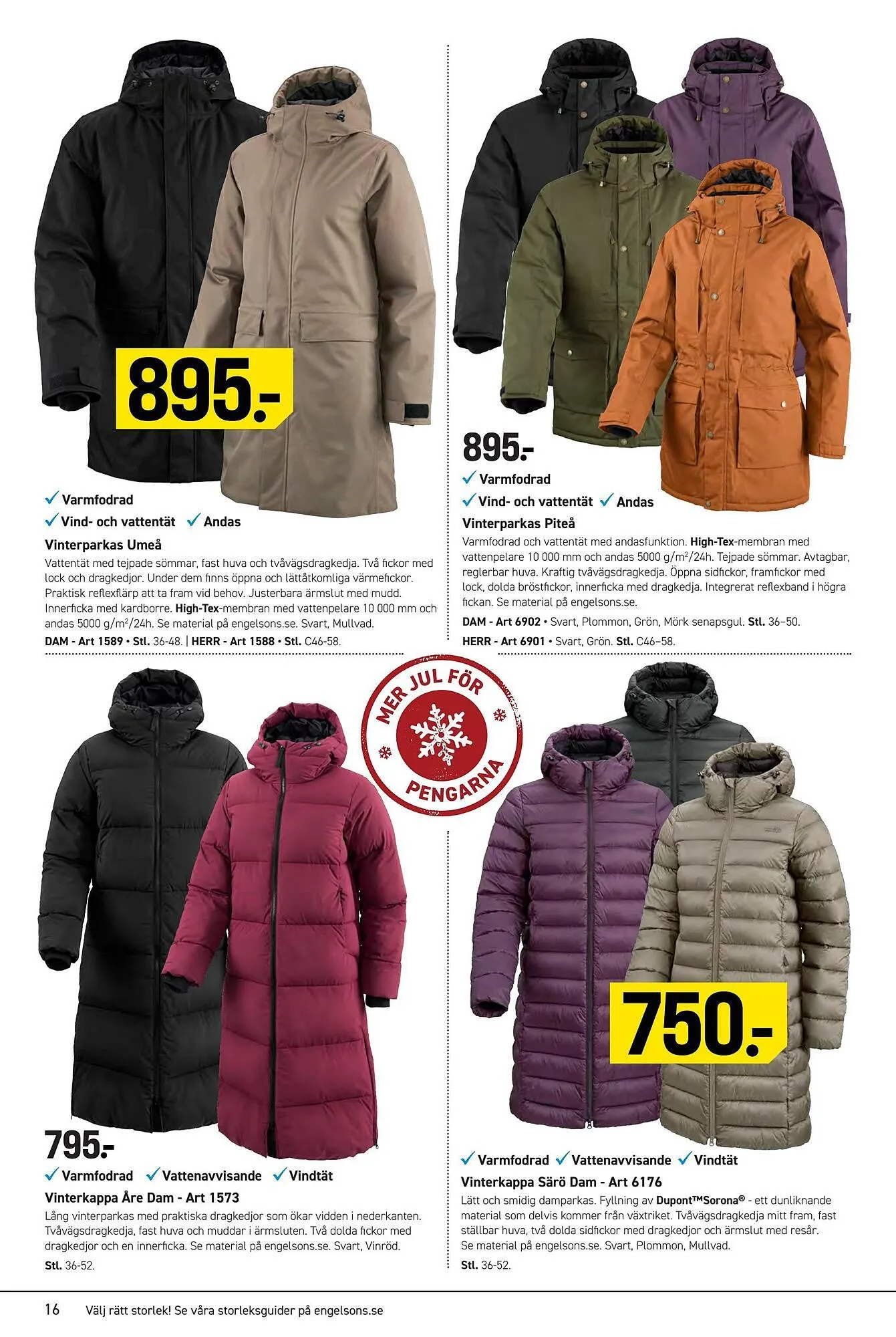 Engelsons reklamblad från 11 november till 25 december 2025 - Reklamblad sidor 16