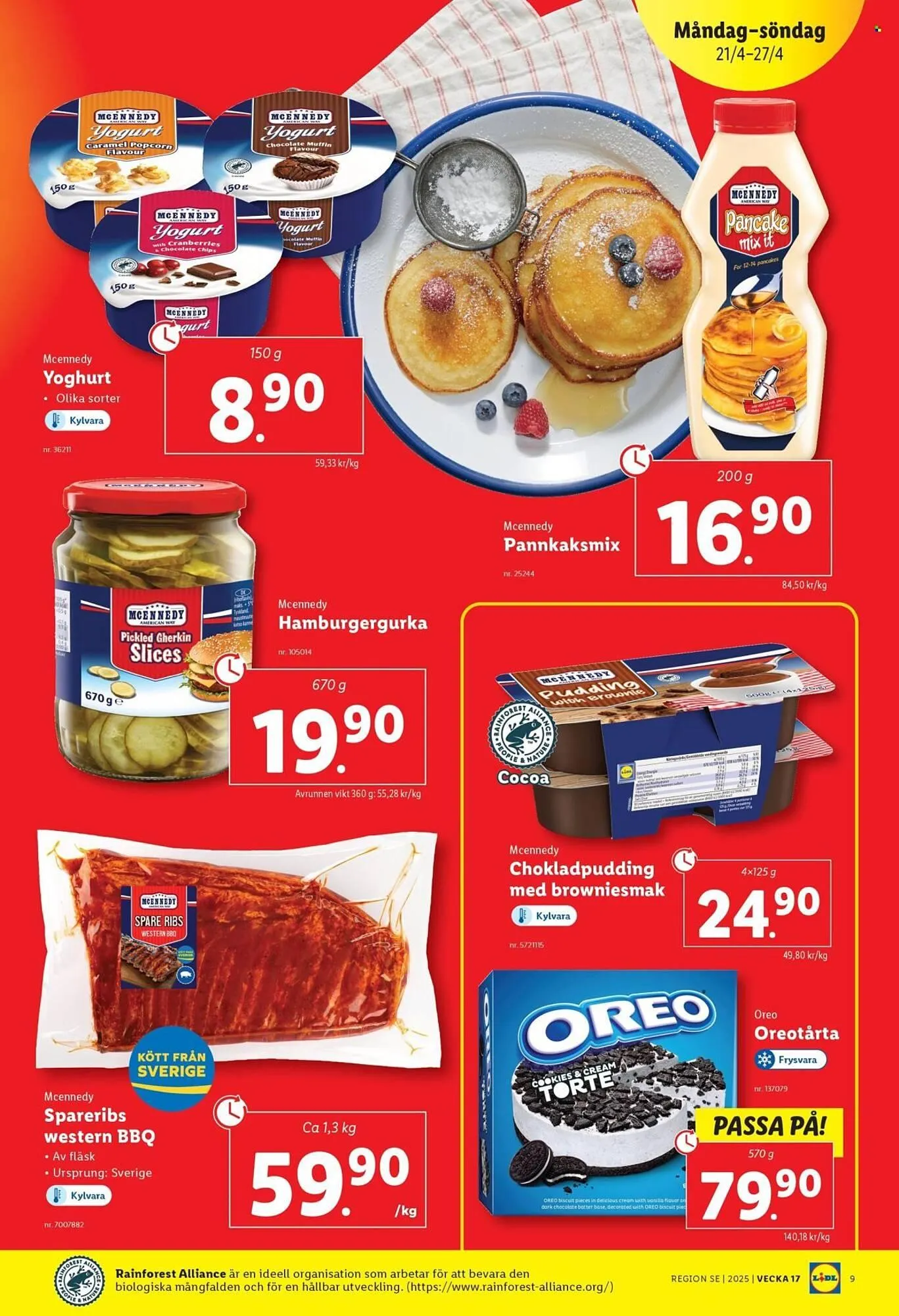 Lidl reklamblad från 21 april till 27 april 2025 - Reklamblad sidor 9