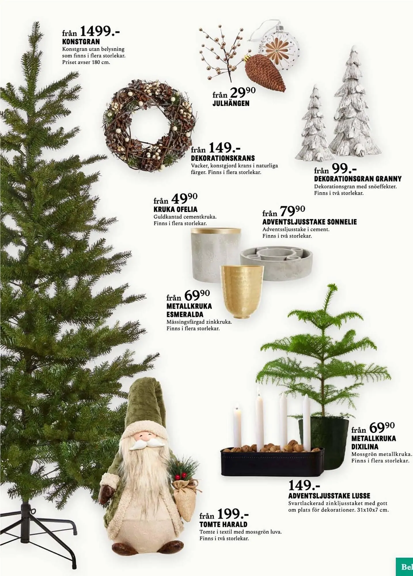Blomsterlandet reklamblad från 20 november till 26 november 2023 - Reklamblad sidor 9