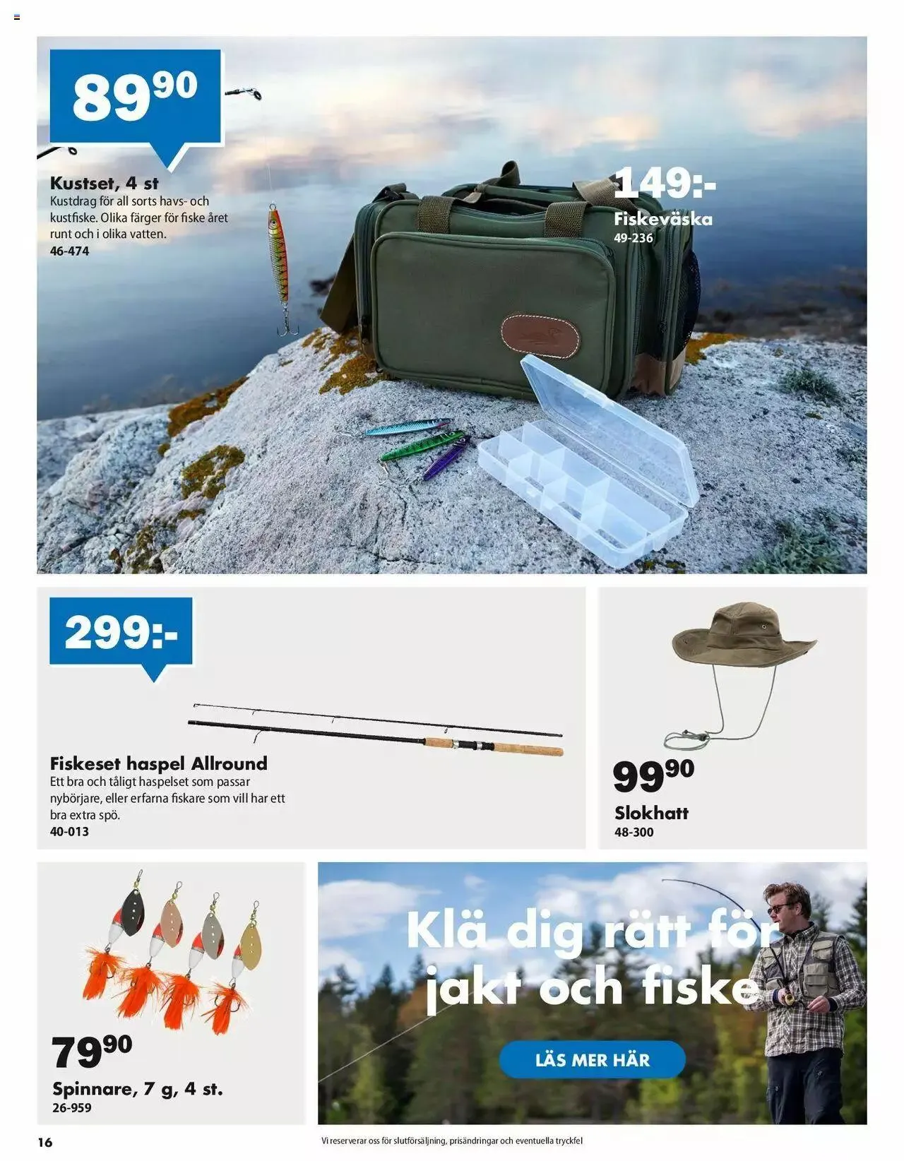 Biltema - erbjudanden från 25 april till 31 december 2024 - Reklamblad sidor 16