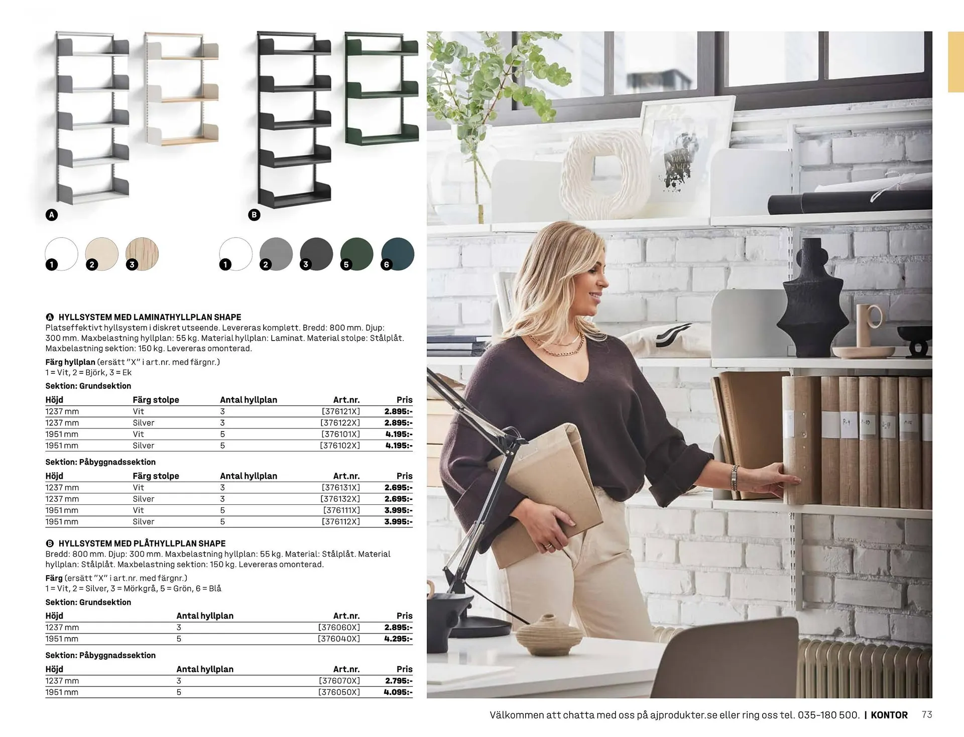 AJ Produkter reklamblad från 1 januari till 31 december 2025 - Reklamblad sidor 73