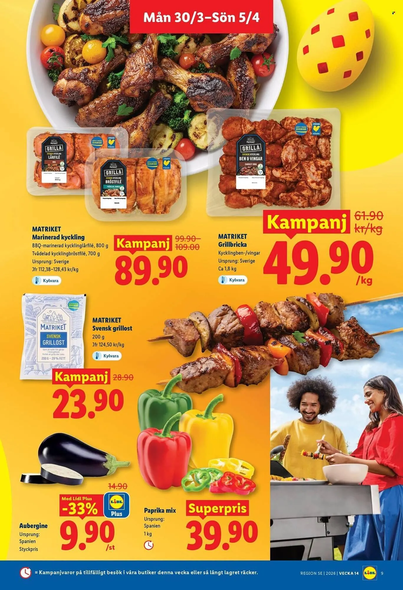 Lidl reklamblad från 30 mars till 5 april 2026 - Reklamblad sidor 9