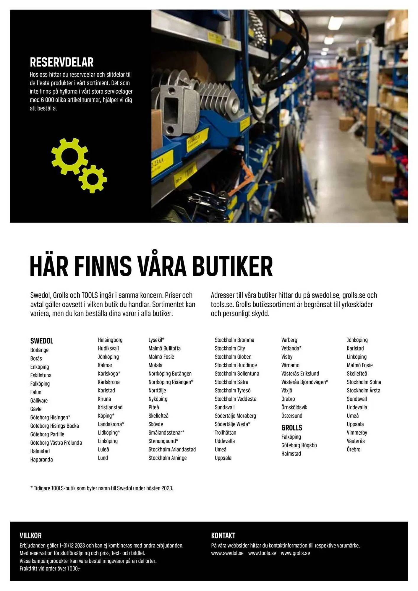 Swedol reklamblad från 1 december till 31 december 2023 - Reklamblad sidor 12