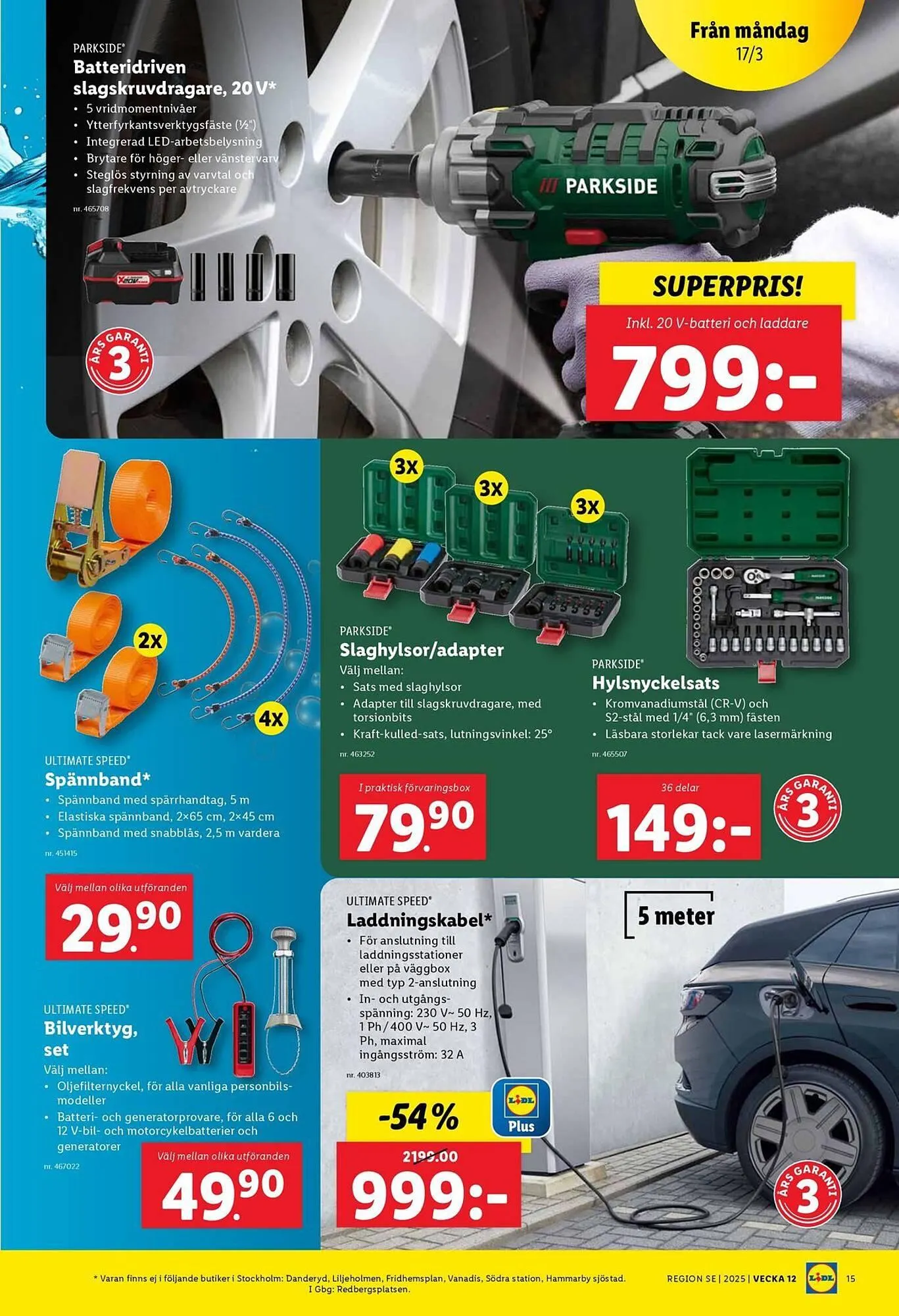 Lidl reklamblad från 17 mars till 23 mars 2025 - Reklamblad sidor 17