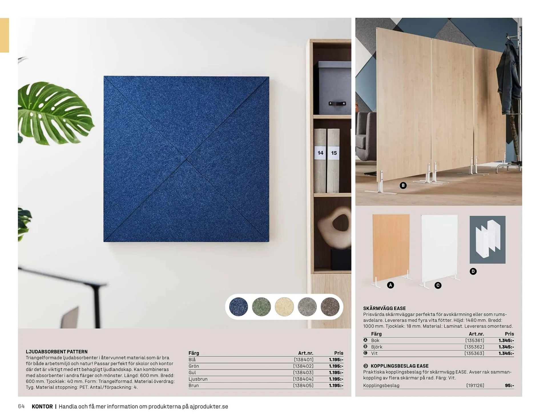 AJ Produkter reklamblad från 1 januari till 31 december 2025 - Reklamblad sidor 64