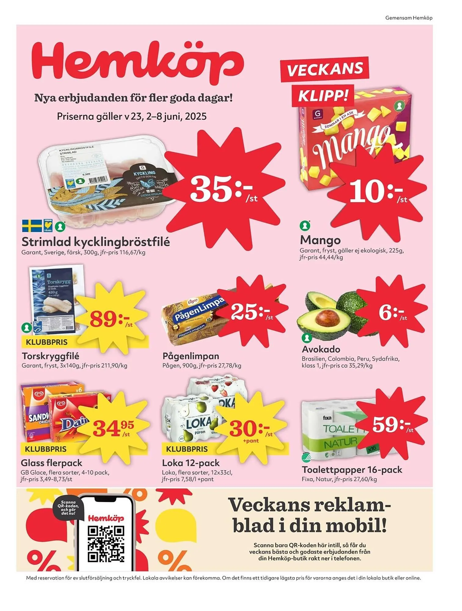 Hemköp reklamblad - 1