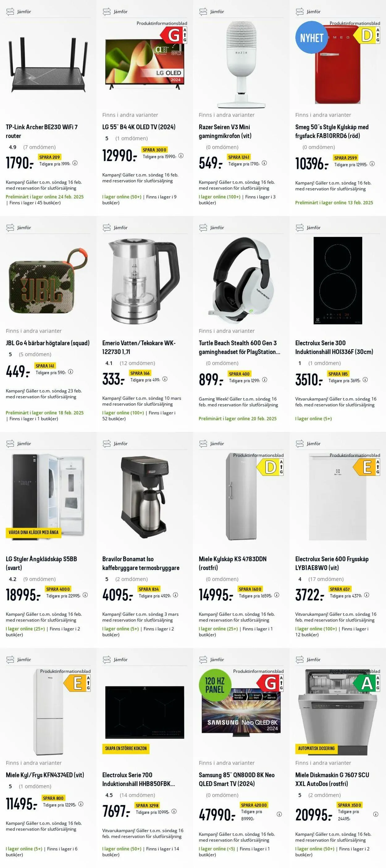 Elgiganten från 10 februari till 16 februari 2025 - Reklamblad sidor 41