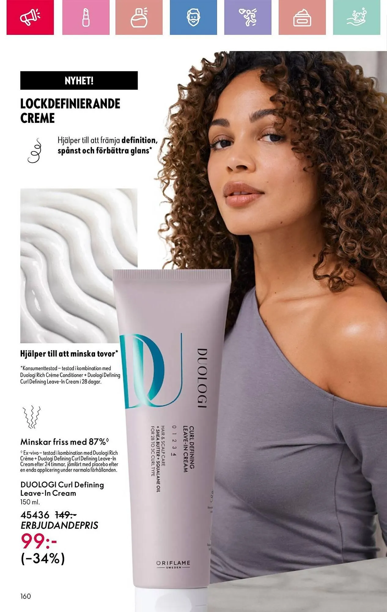 Oriflame reklamblad från 10 mars till 29 mars 2025 - Reklamblad sidor 160