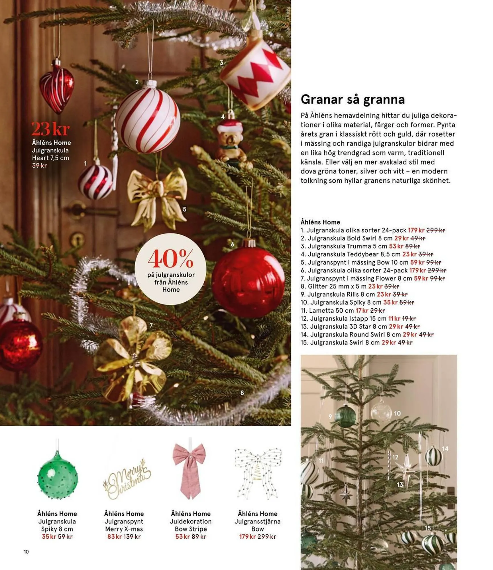 Åhléns reklamblad från 25 november till 11 december 2025 - Reklamblad sidor 10