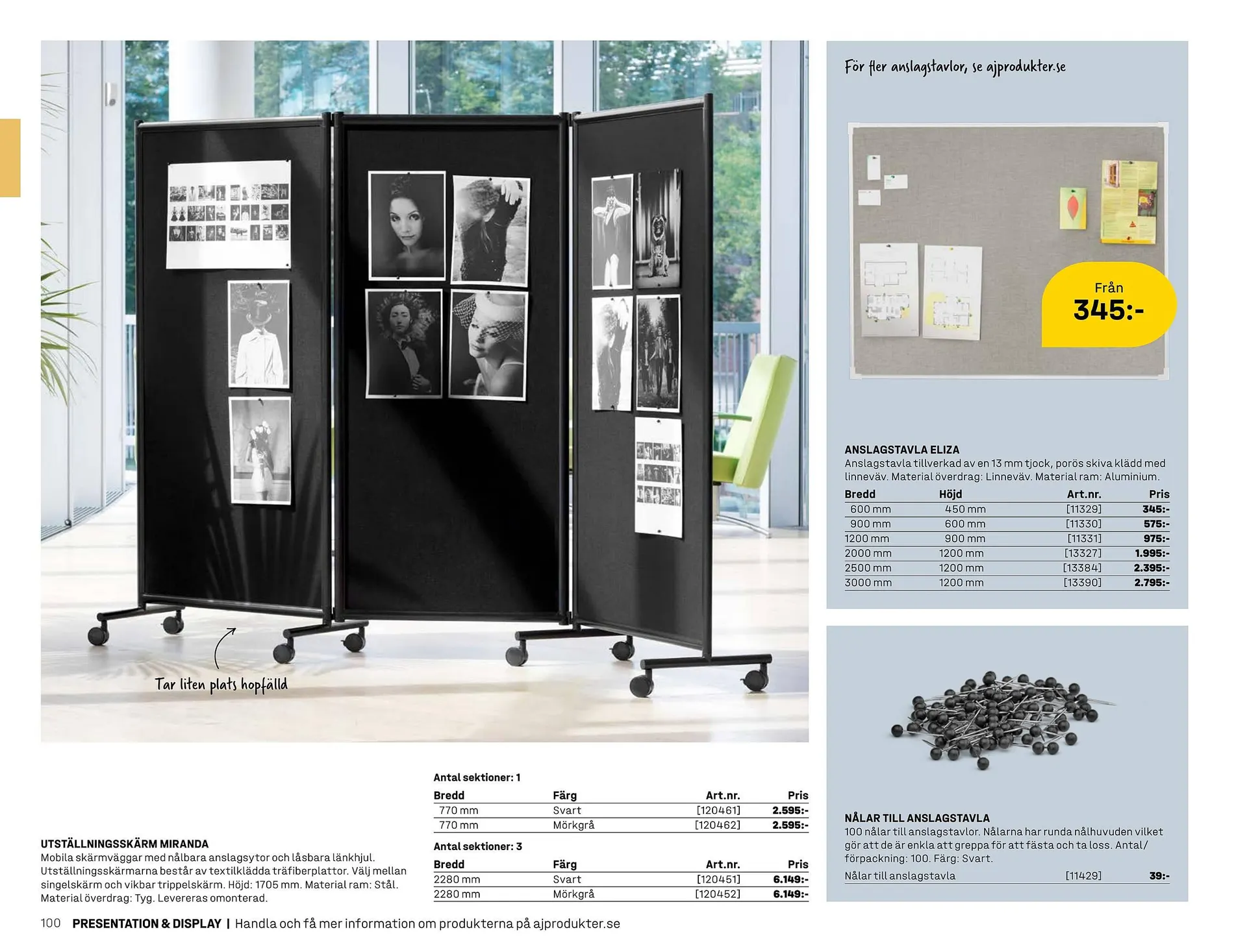 AJ Produkter reklamblad från 1 januari till 31 december 2025 - Reklamblad sidor 100