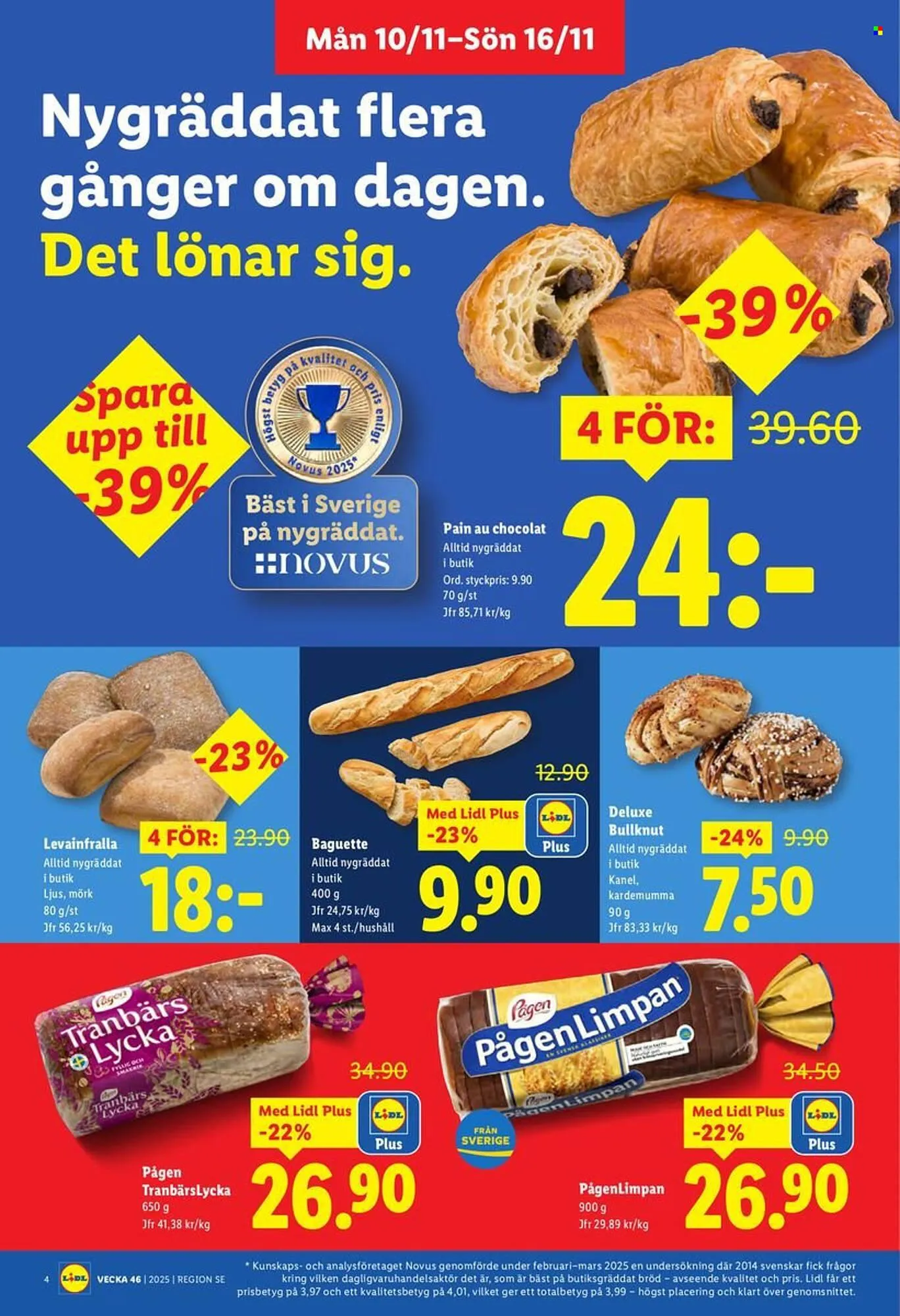 Lidl reklamblad från 10 november till 16 november 2025 - Reklamblad sidor 4
