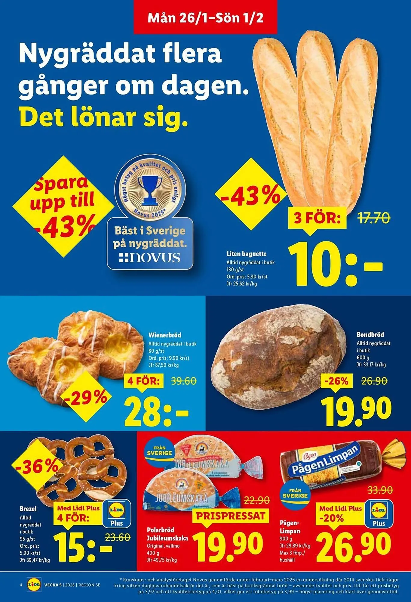 Lidl reklamblad från 26 januari till 1 februari 2026 - Reklamblad sidor 4
