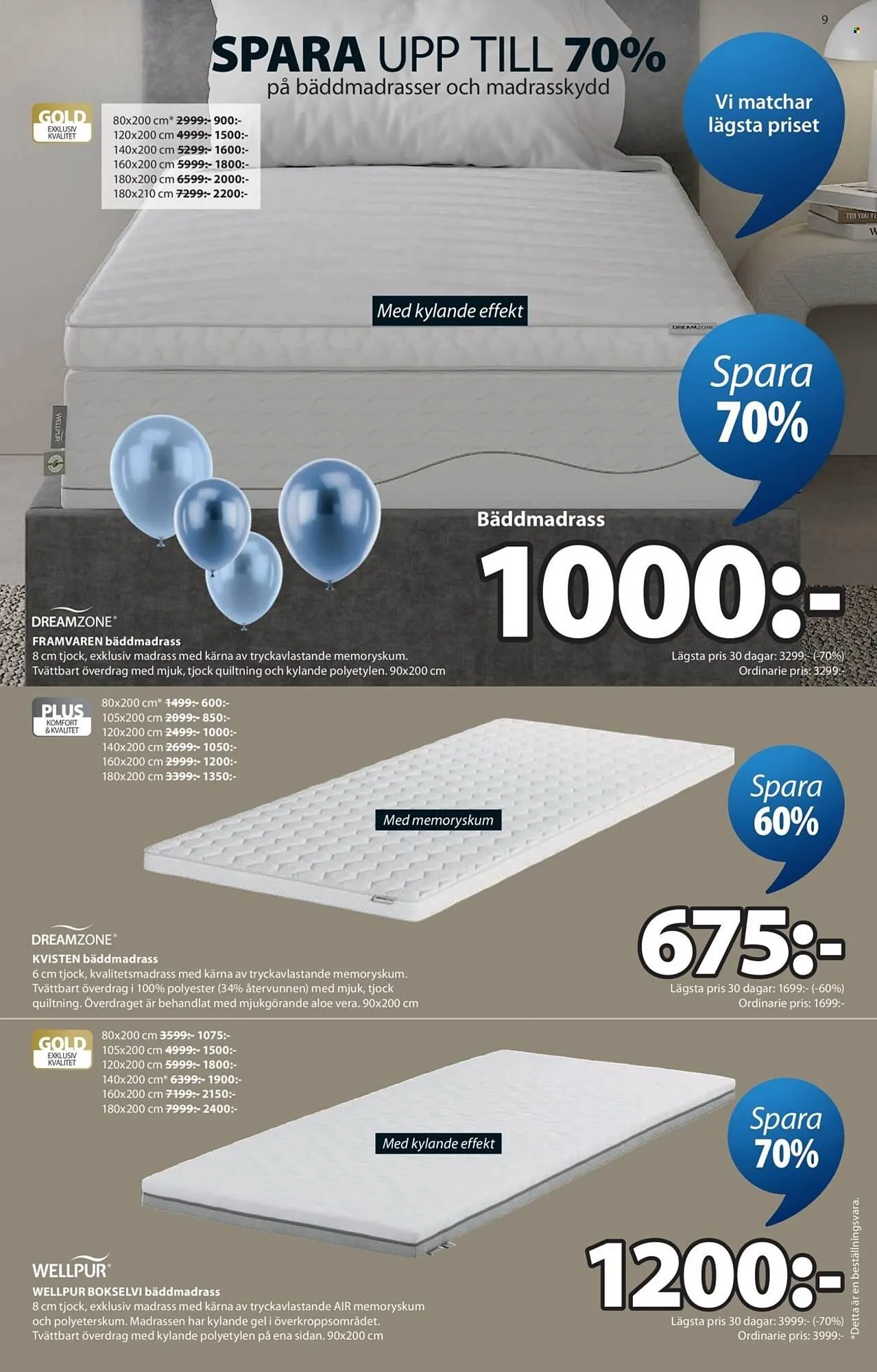 JYSK reklamblad från 30 mars till 26 april 2026 - Reklamblad sidor 9