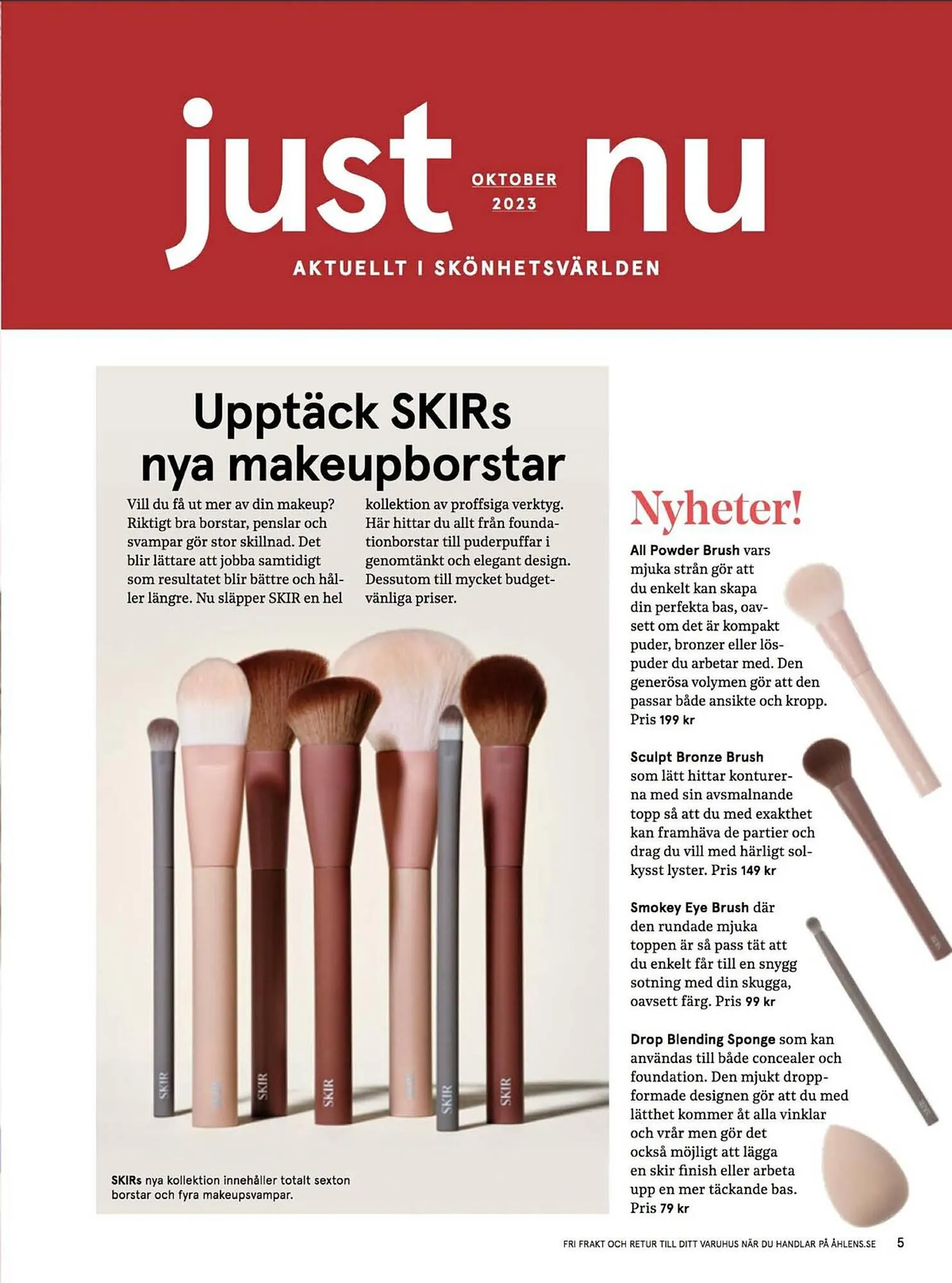 Åhléns reklamblad från 4 oktober till 24 oktober 2023 - Reklamblad sidor 5