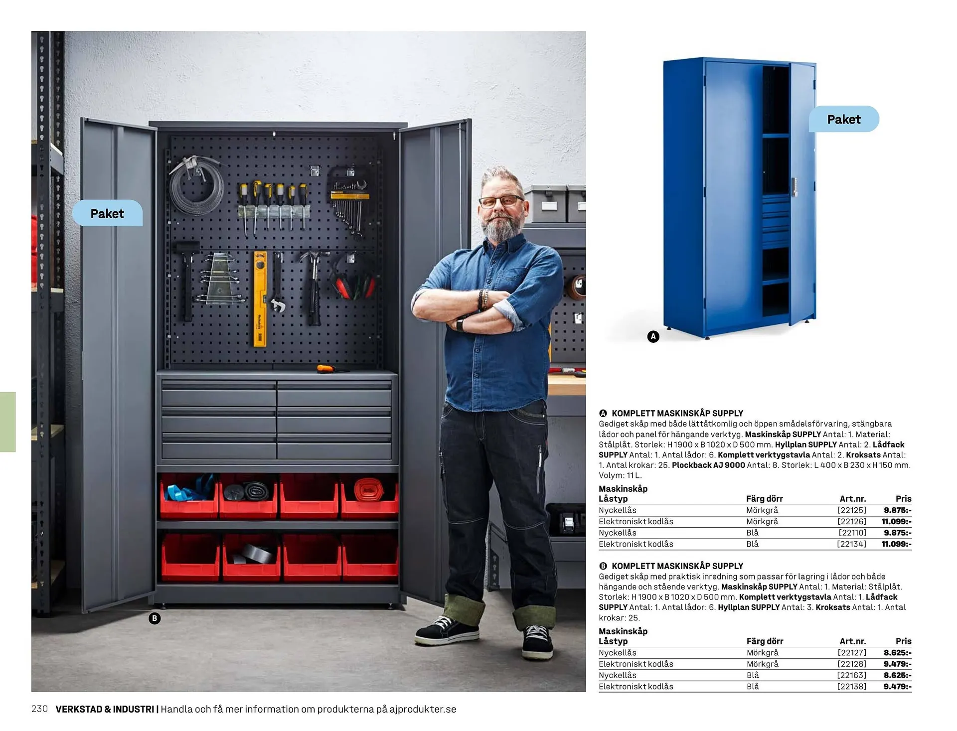 AJ Produkter reklamblad från 1 januari till 31 december 2025 - Reklamblad sidor 230
