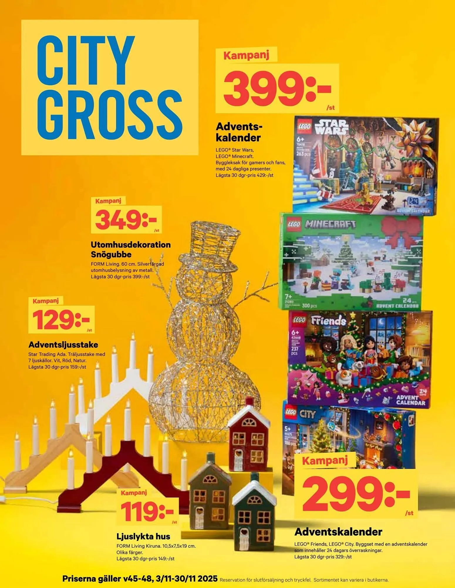 City Gross reklamblad från 3 november till 9 november 2025 - Reklamblad sidor 9