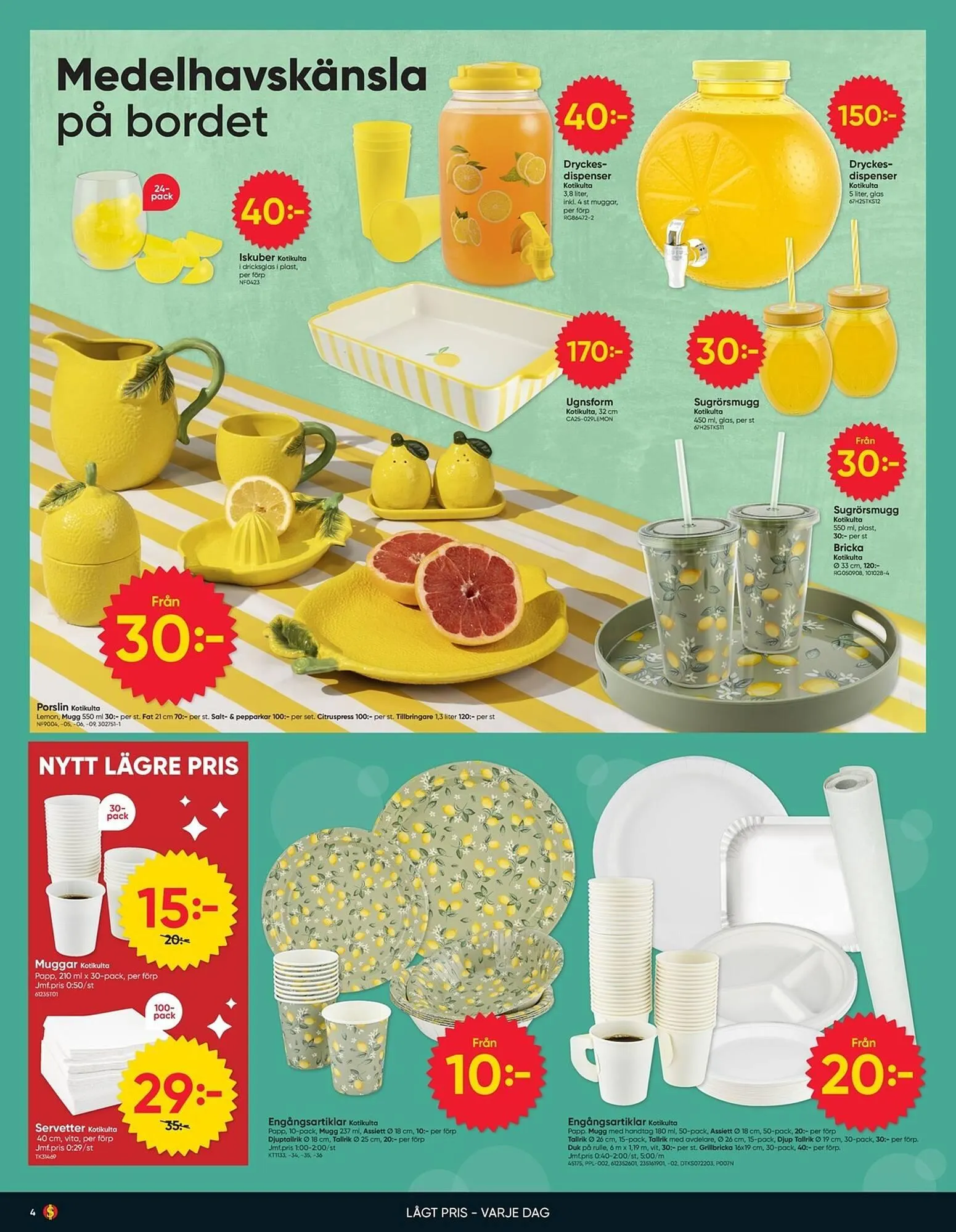 DollarStore annonsblad från 6 april till 19 april 2026 - Reklamblad sidor 4