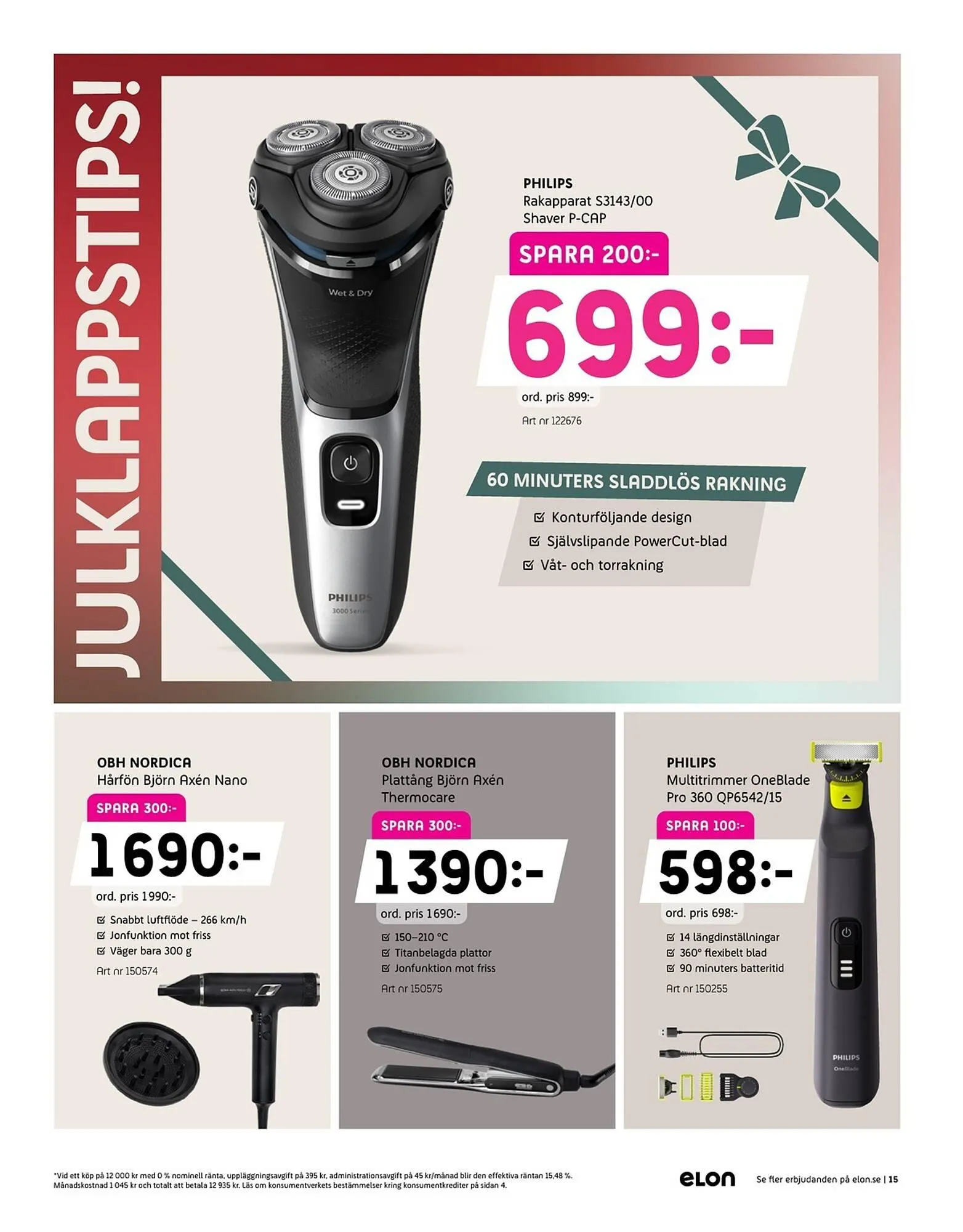 Elon reklamblad från 3 december till 23 december 2025 - Reklamblad sidor 15