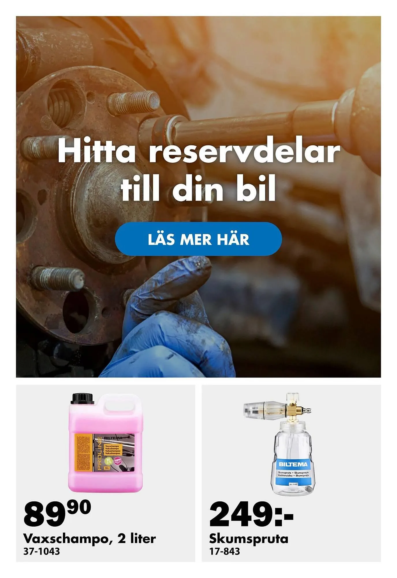Biltema reklamblad från 25 augusti till 24 september 2025 - Reklamblad sidor 14