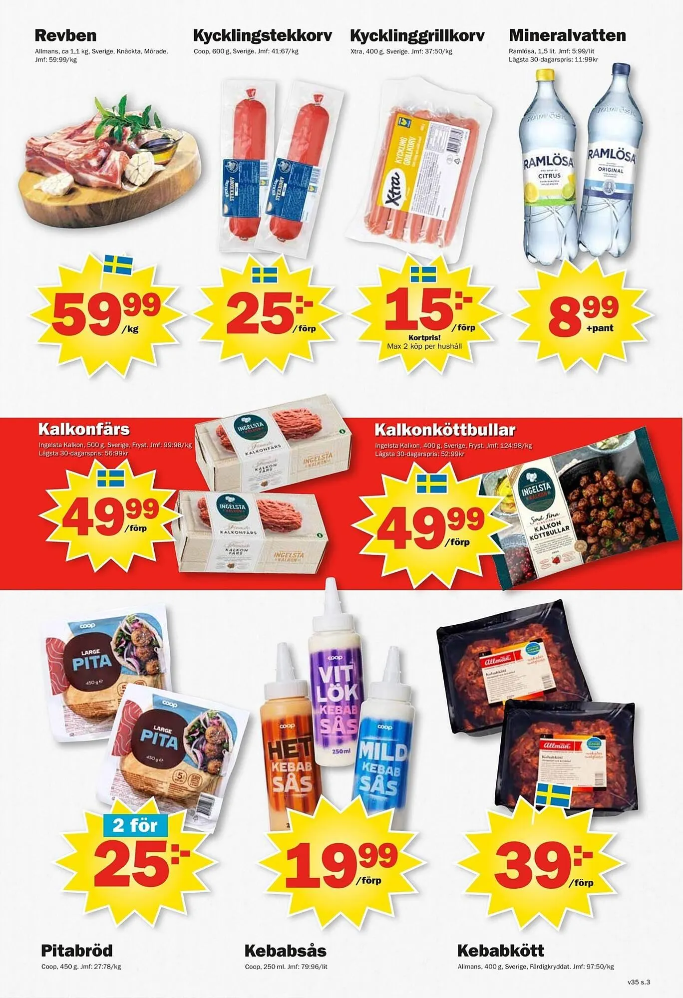 Pekås reklamblad från 25 augusti till 31 augusti 2025 - Reklamblad sidor 3
