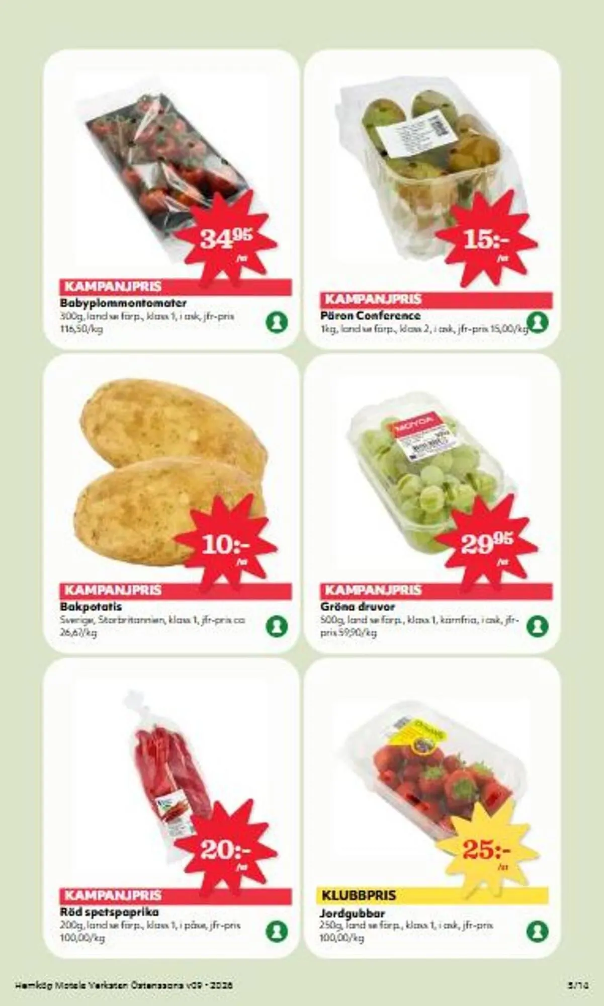 Östenssons reklamblad från 23 februari till 1 mars 2026 - Reklamblad sidor 5