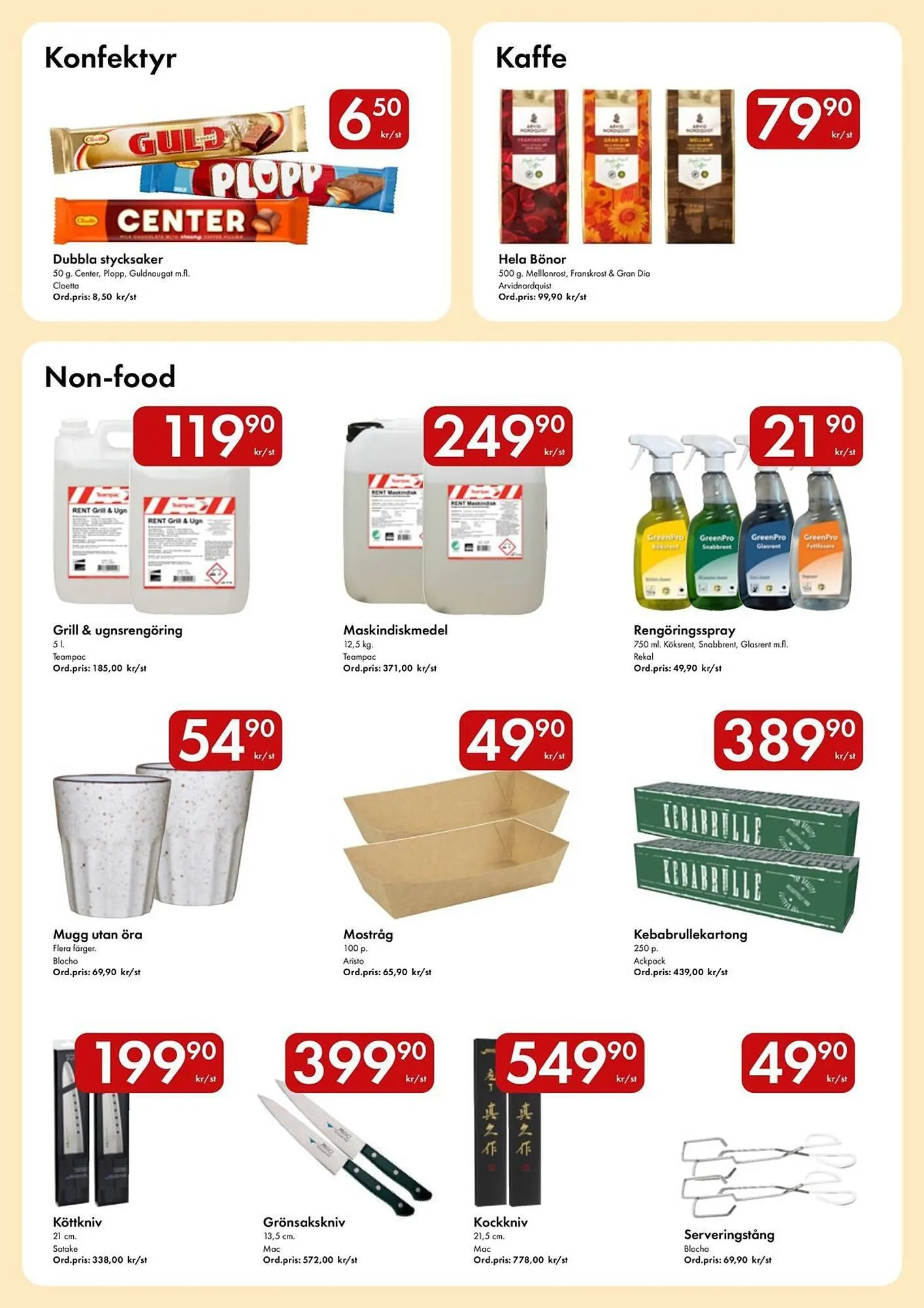 Snabbgross reklamblad från 18 maj till 31 maj 2026 - Reklamblad sidor 15