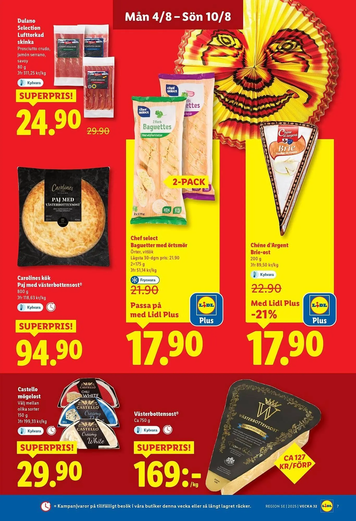 Lidl reklamblad från 4 augusti till 10 augusti 2025 - Reklamblad sidor 7