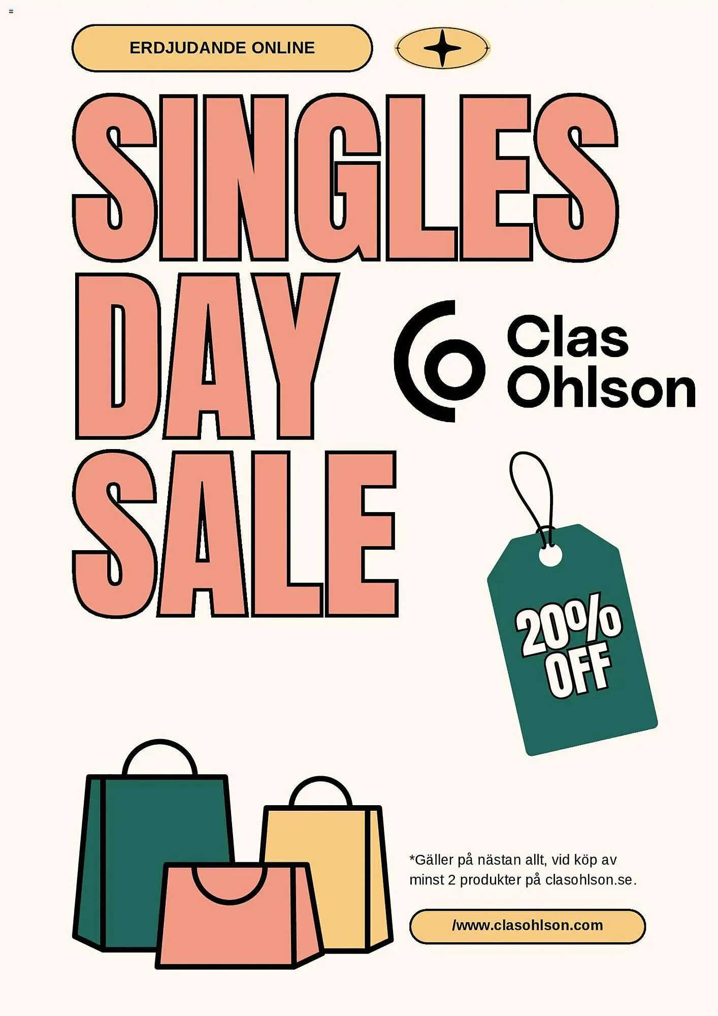 Clas Ohlson reklamblad från 9 november till 11 november 2025 - Reklamblad sidor 1