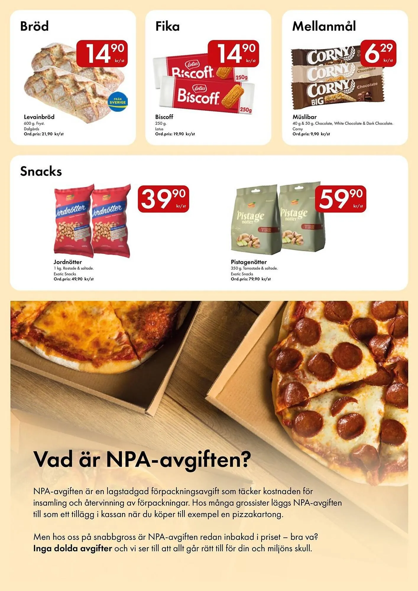 Snabbgross reklamblad från 23 mars till 5 april 2026 - Reklamblad sidor 9